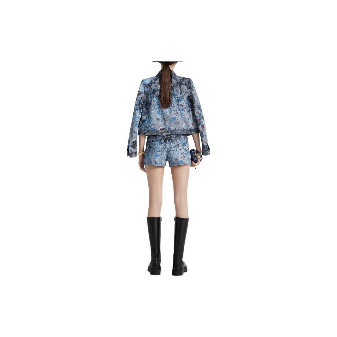 Dior Dior Floral Denim Shorts Size 38 Size 27" / US 4 / IT 40 - 12 Thumbnail