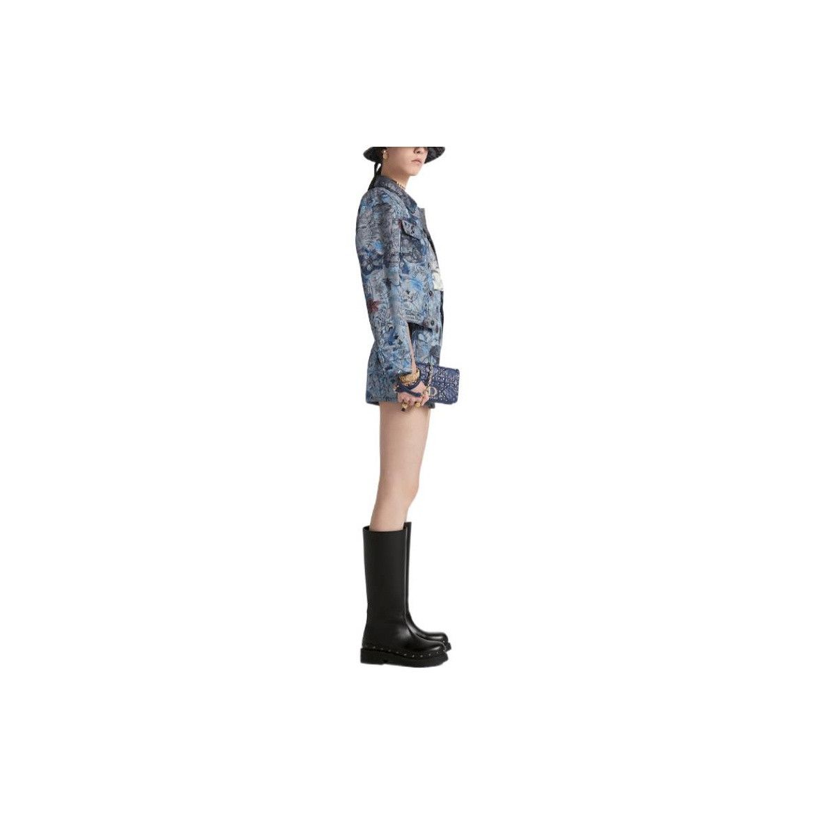 Dior Dior Floral Denim Shorts Size 38 Size 27" / US 4 / IT 40 - 11 Thumbnail