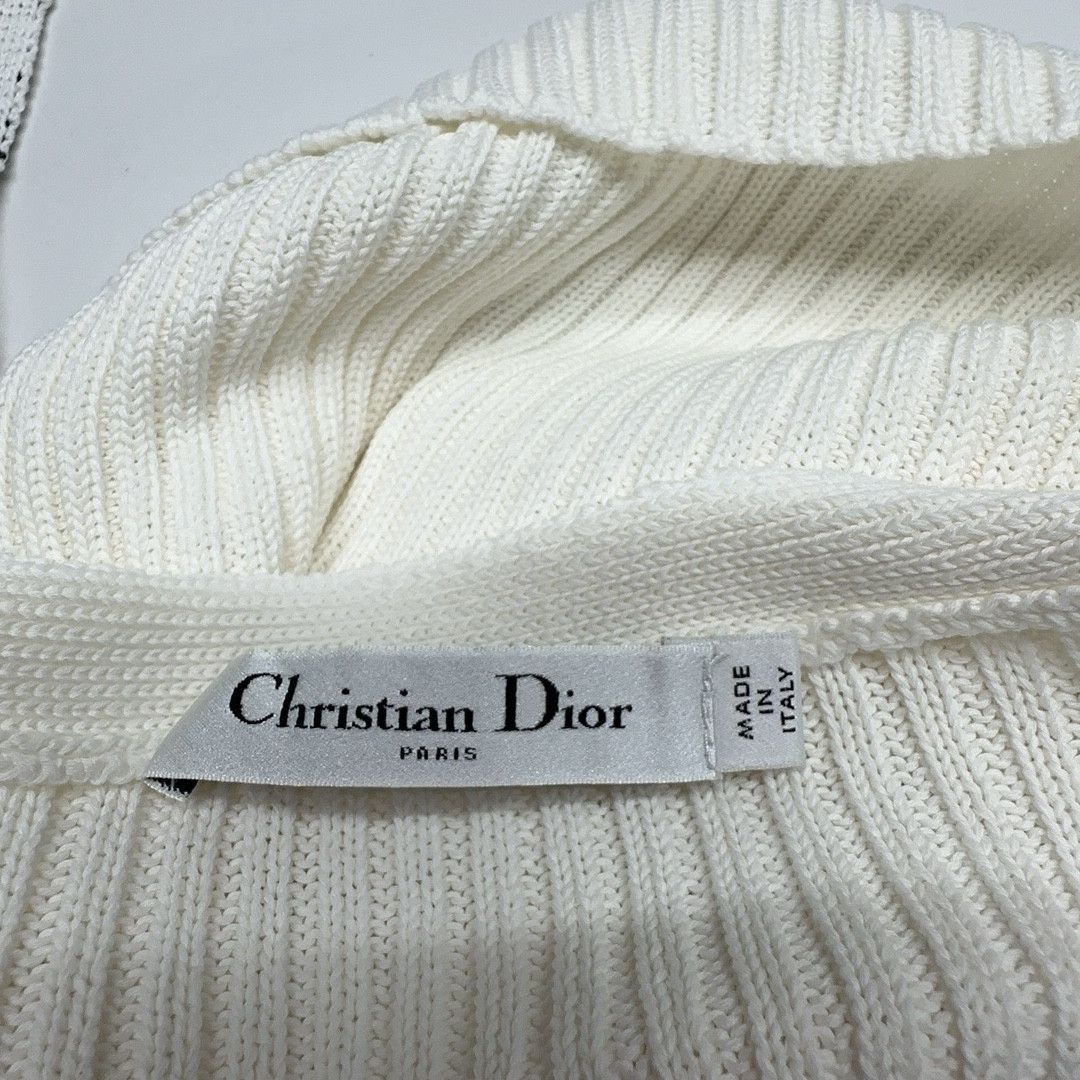 Dior Dior Ribbed Knit Tank Top Size 36 Size XS / US 0-2 / IT 36-38 - 3 Thumbnail