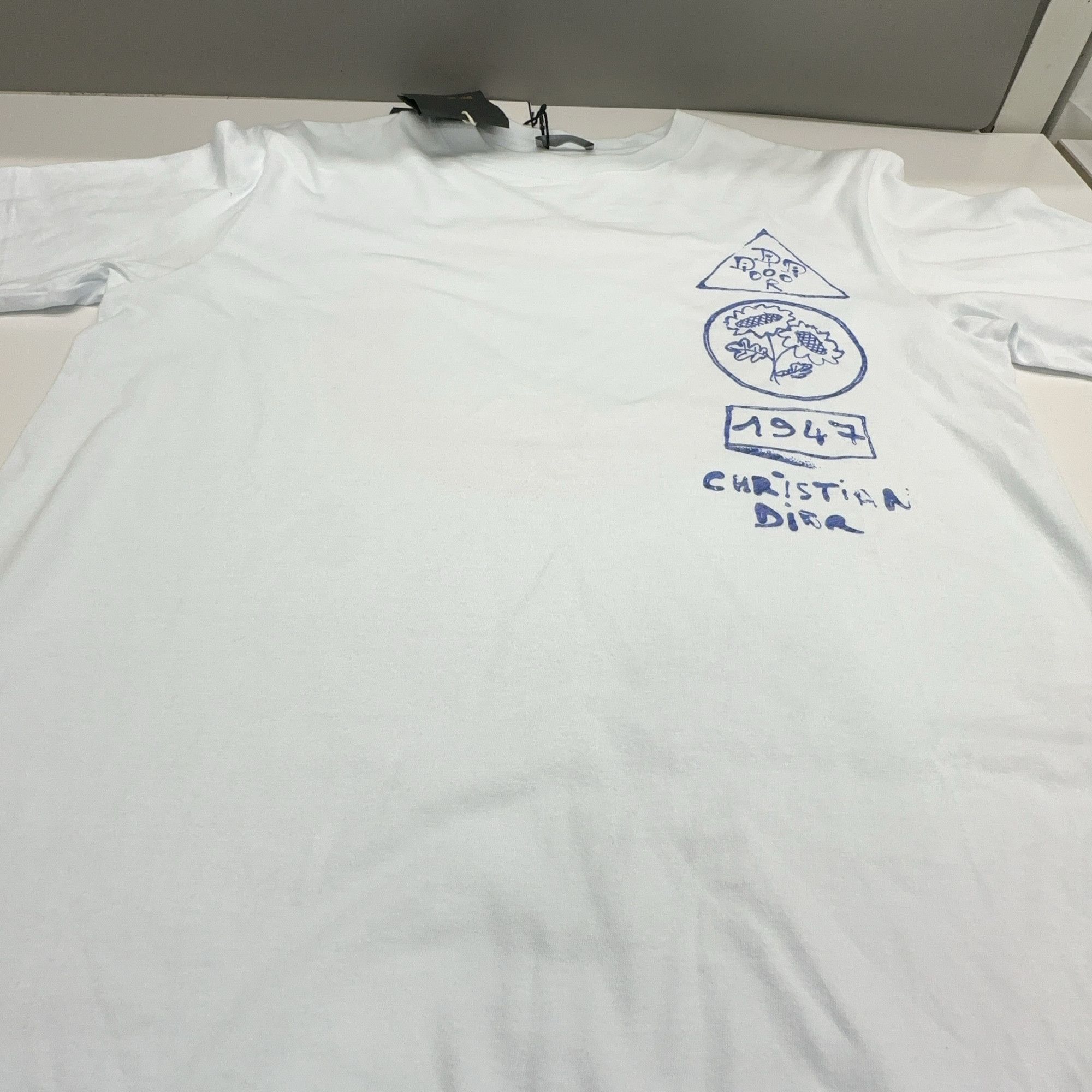 Dior Dior Hylton Nel Graphic T-Shirt Size XS Size US XS / EU 42 / 0 - 13 Thumbnail
