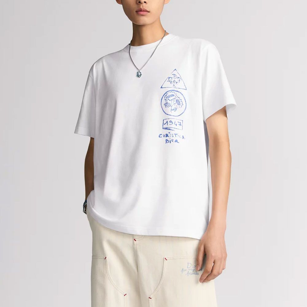 Dior Dior Hylton Nel Graphic T-Shirt Size XS Size US XS / EU 42 / 0 - 14 Thumbnail