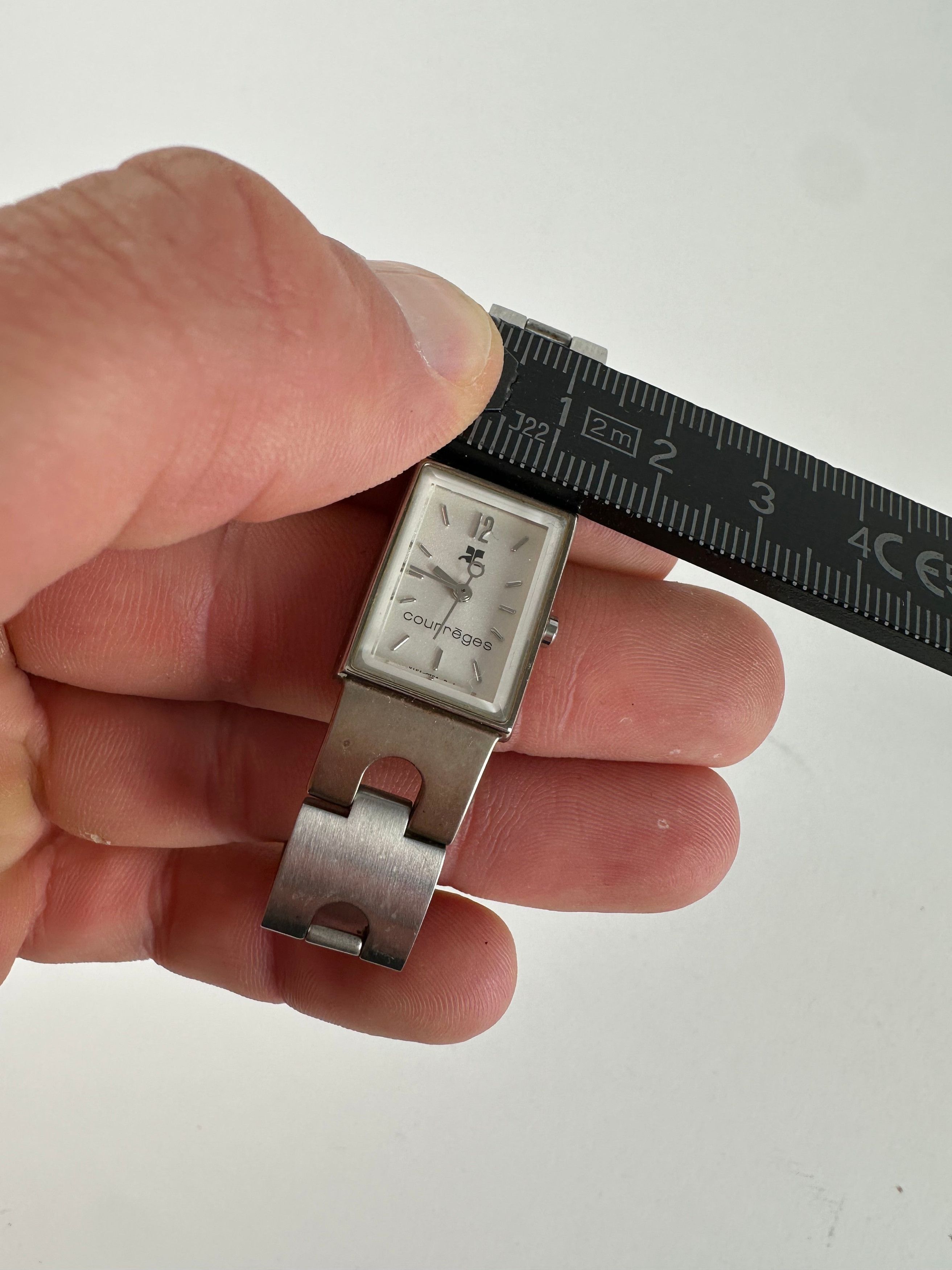 Courreges Vintage Stainless Watch Silver Size ONE SIZE - 7 Thumbnail