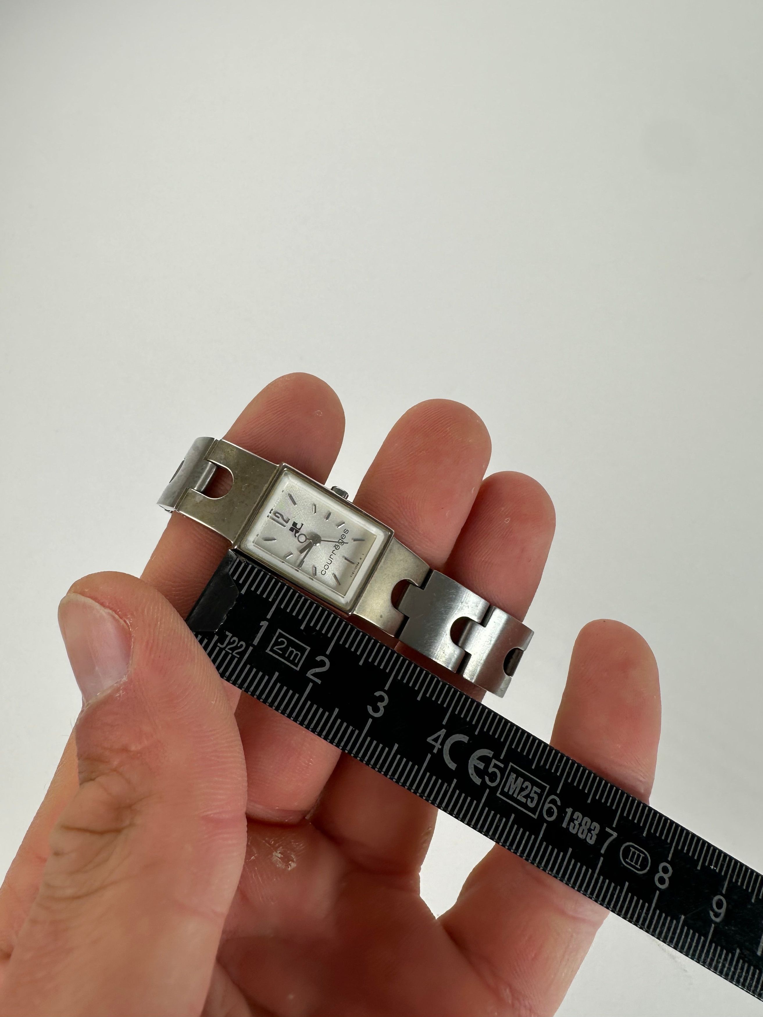 Courreges Vintage Stainless Watch Silver Size ONE SIZE - 6 Thumbnail