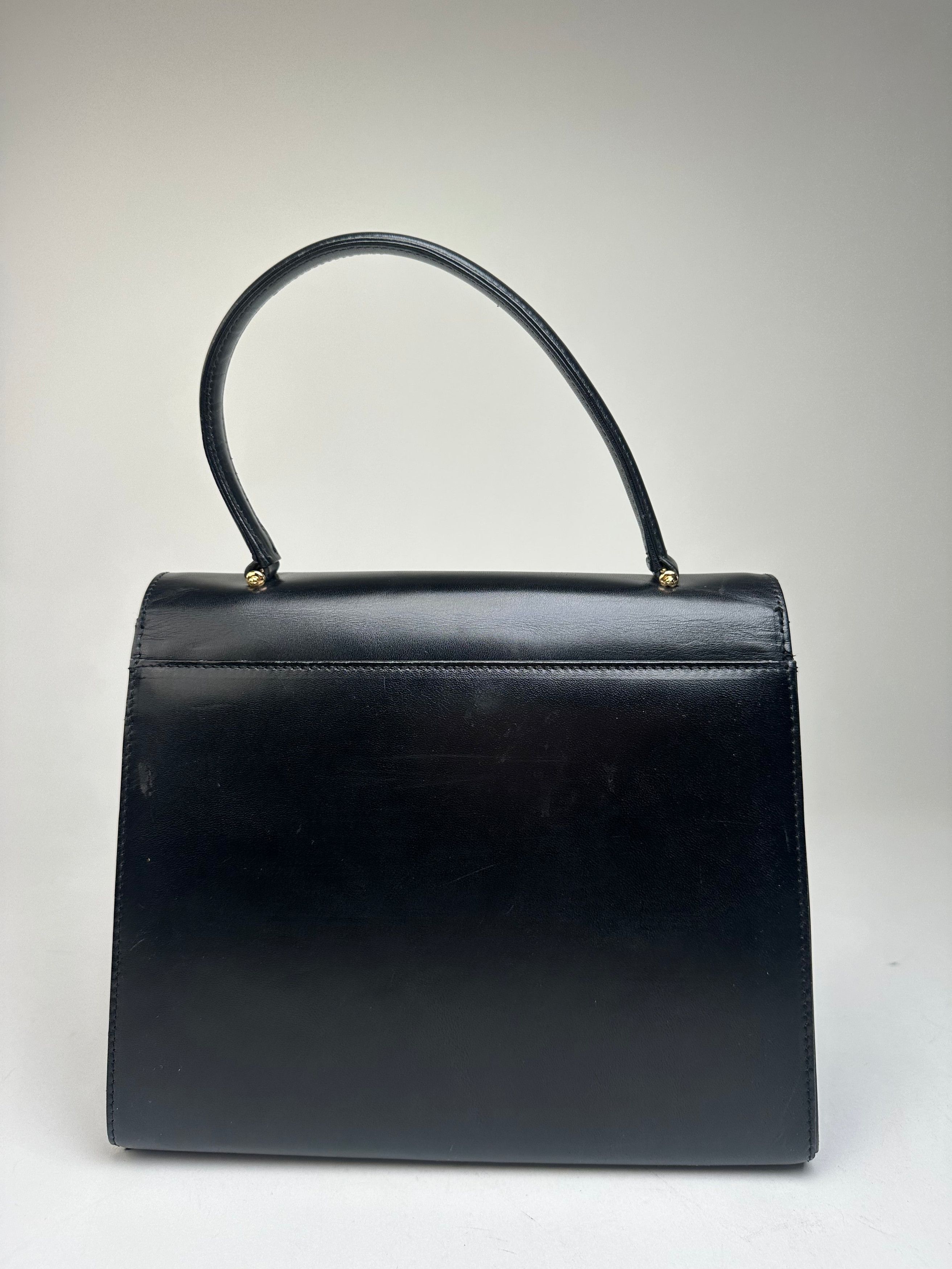 Givenchy Vintage Smooth Handbag Black Flap Size ONE SIZE - 2 Thumbnail