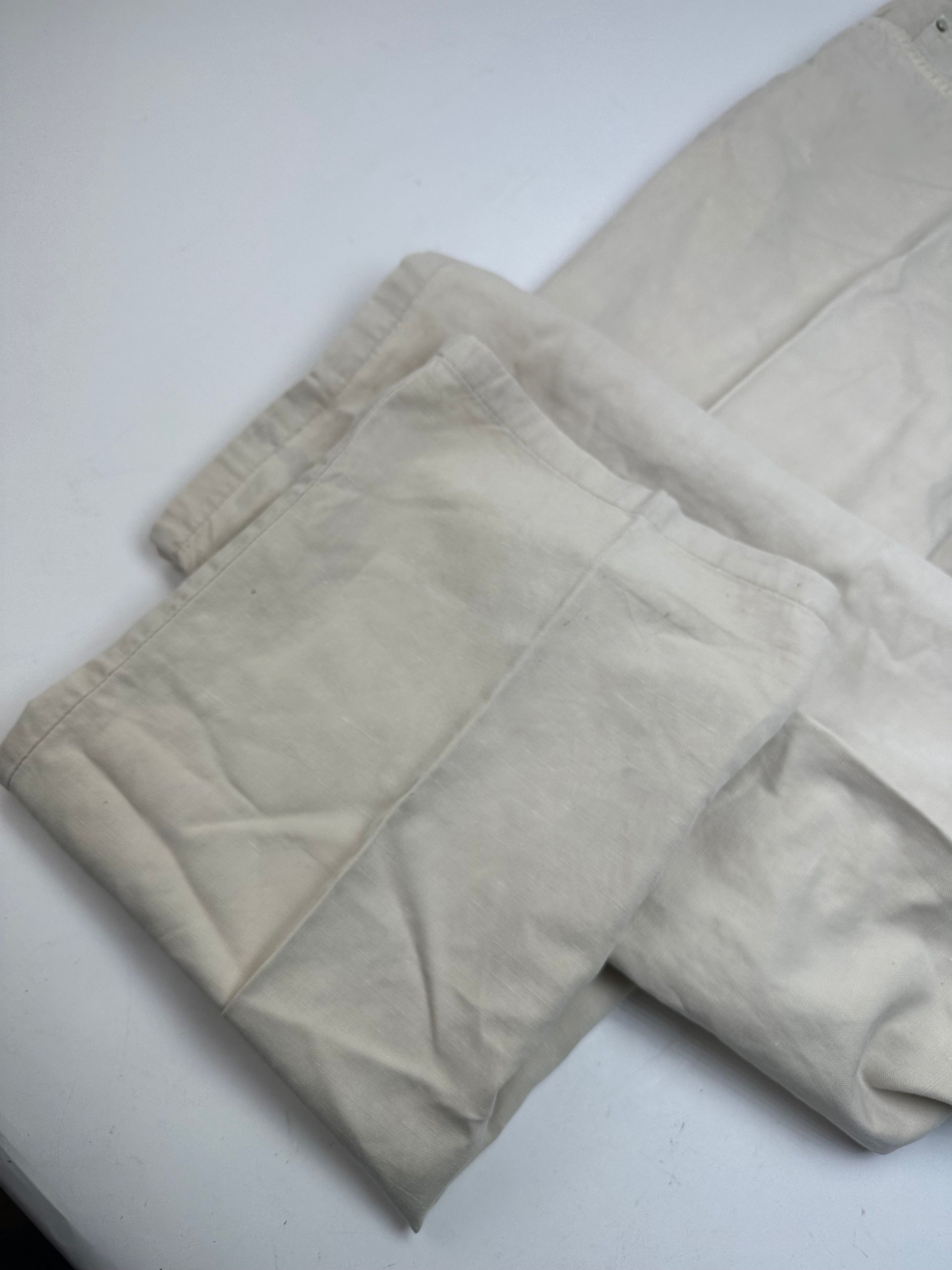 Loewe Vintage Cotton Pants Beige Size 30" / US 8 / IT 44 - 6 Thumbnail