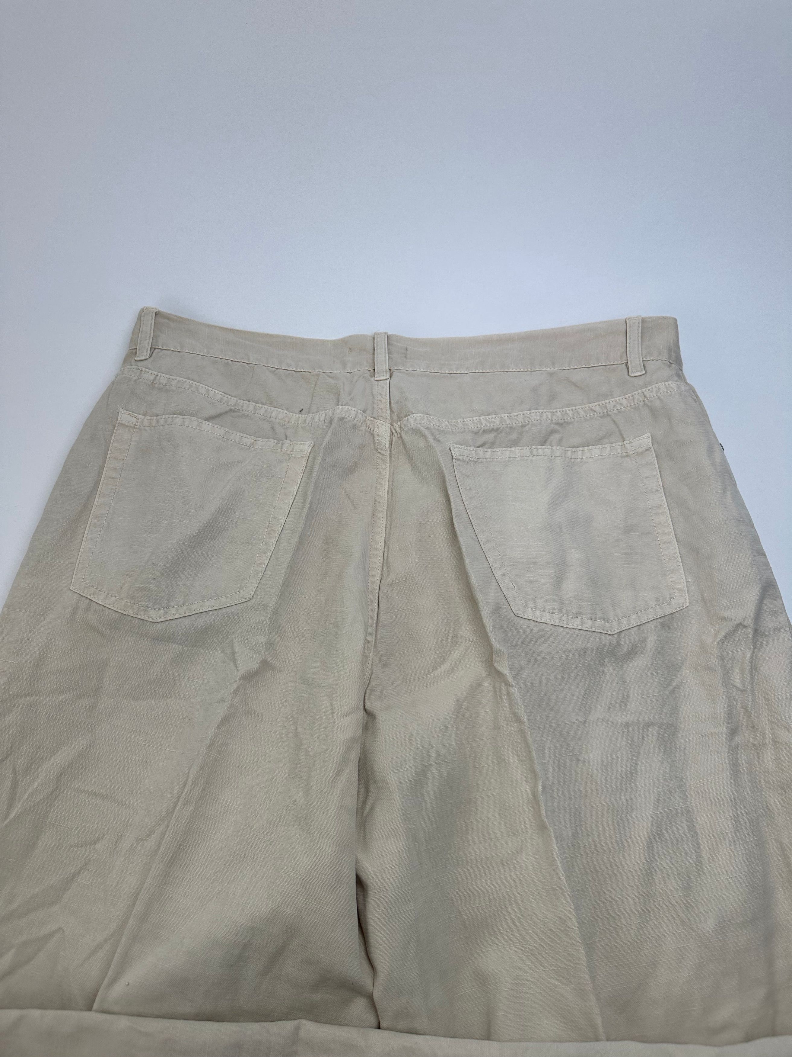 Loewe Vintage Cotton Pants Beige Size 30" / US 8 / IT 44 - 13 Thumbnail