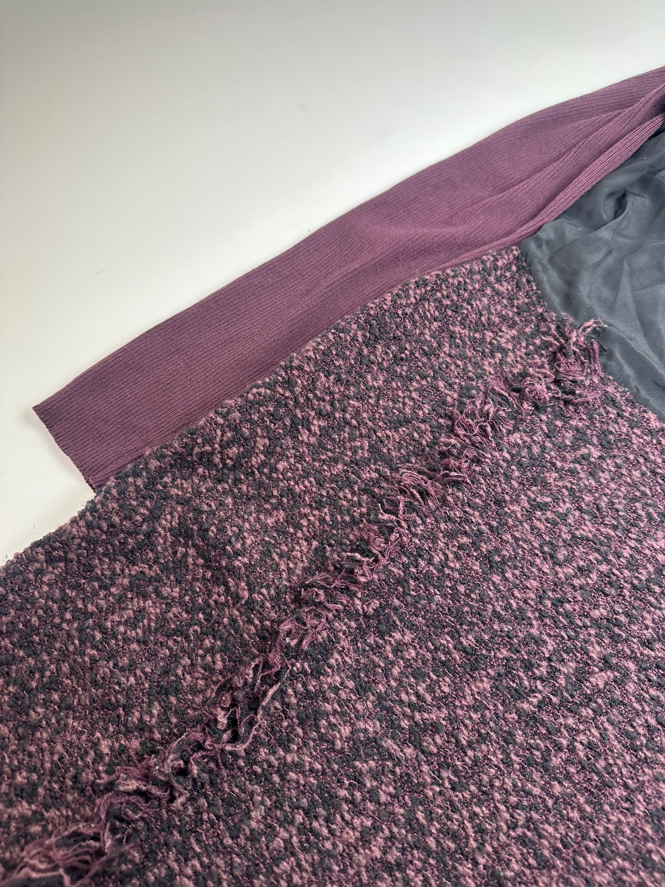 Salvatore Ferragamo Vintage Ferragamo Wool Dress Black Size L / US 10 / IT 46 - 5 Thumbnail