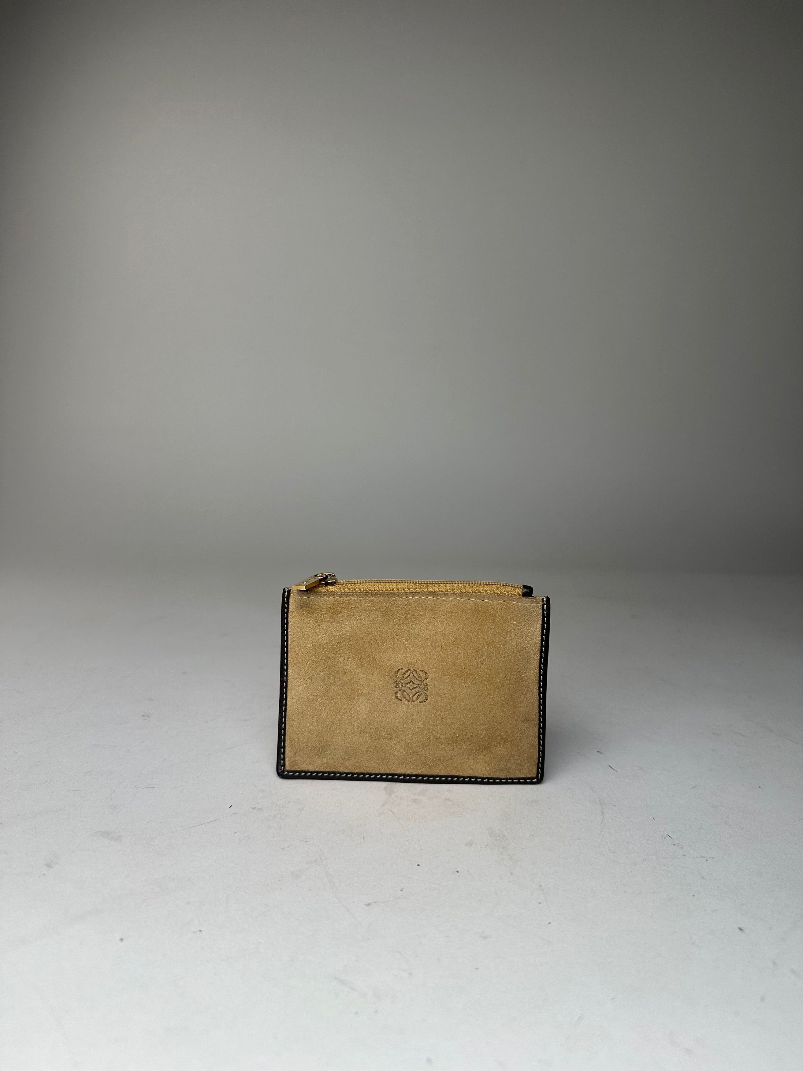 Loewe Vintage Suede Purse Beige Size ONE SIZE - 10 Thumbnail