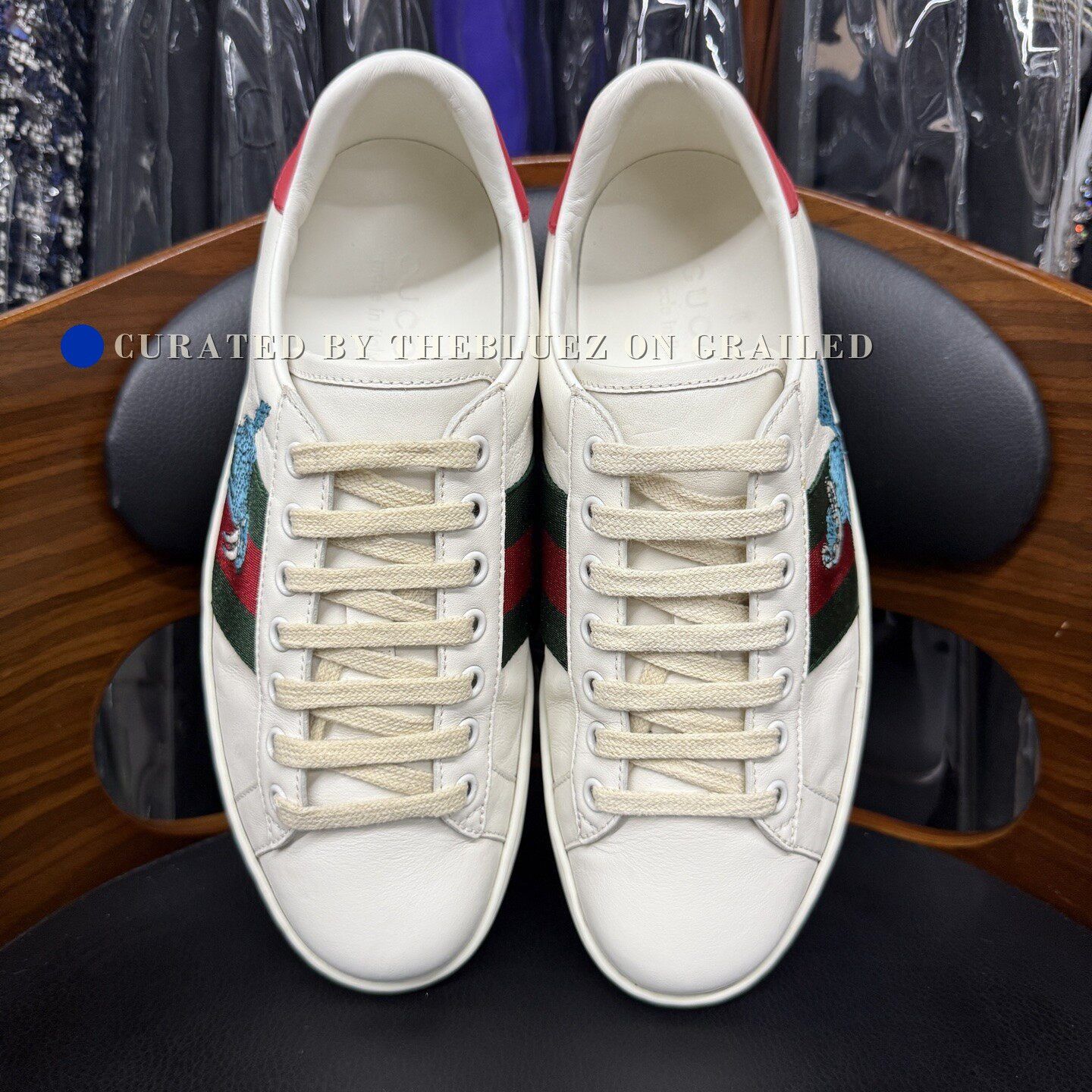 Gucci Gucci ACE Freya Hartas Embroidered Sneakers Size US 8 / IT 38 - 5 Thumbnail