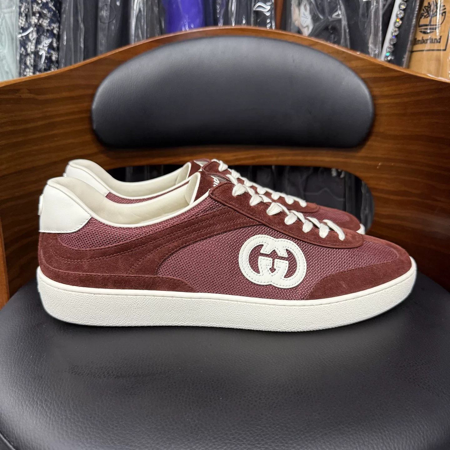 Gucci Gucci G75 Red Sneakers Size US 10 / EU 43 - 4 Thumbnail