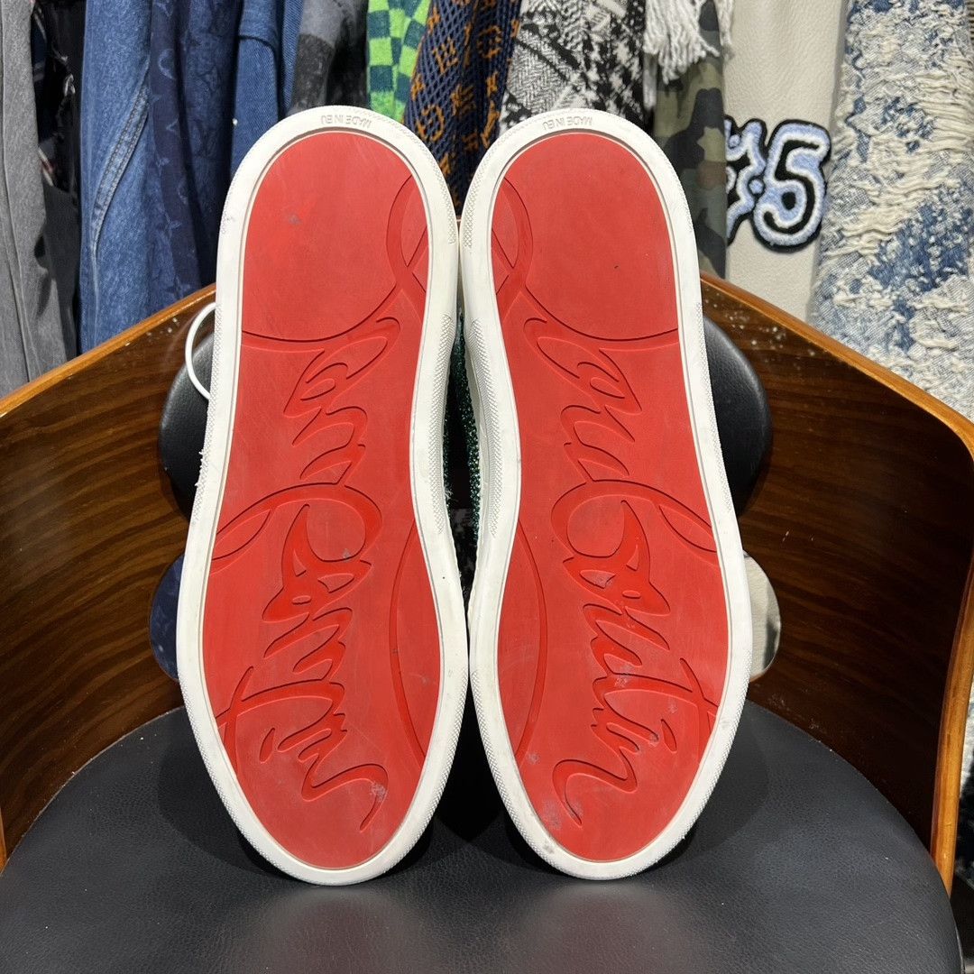 Christian Louboutin Christian Louboutin Red Sole Diamond Shoes Size US 10.5 / EU 43-44 - 9 Thumbnail