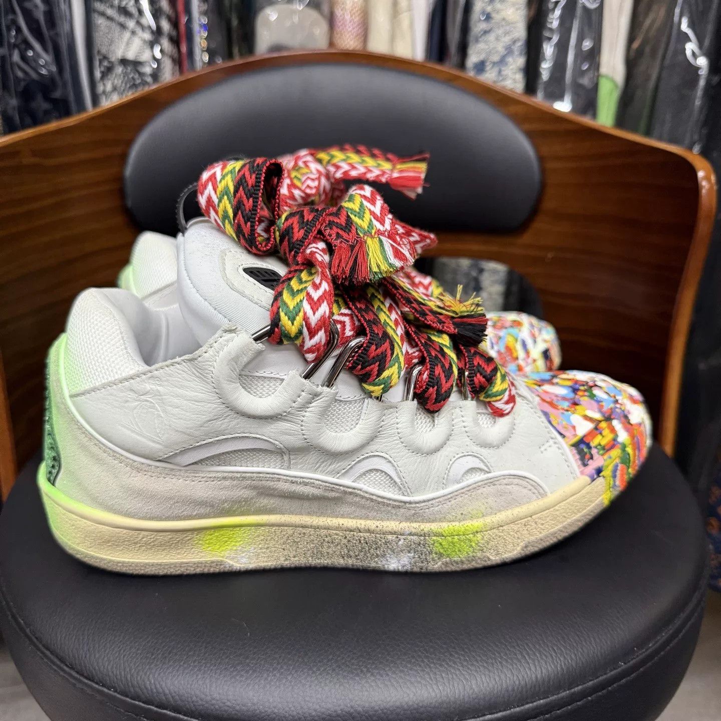 Lanvin Gallery Dept X Lanvin Splash Ink Shoes Size US 9 / EU 42 - 4 Thumbnail