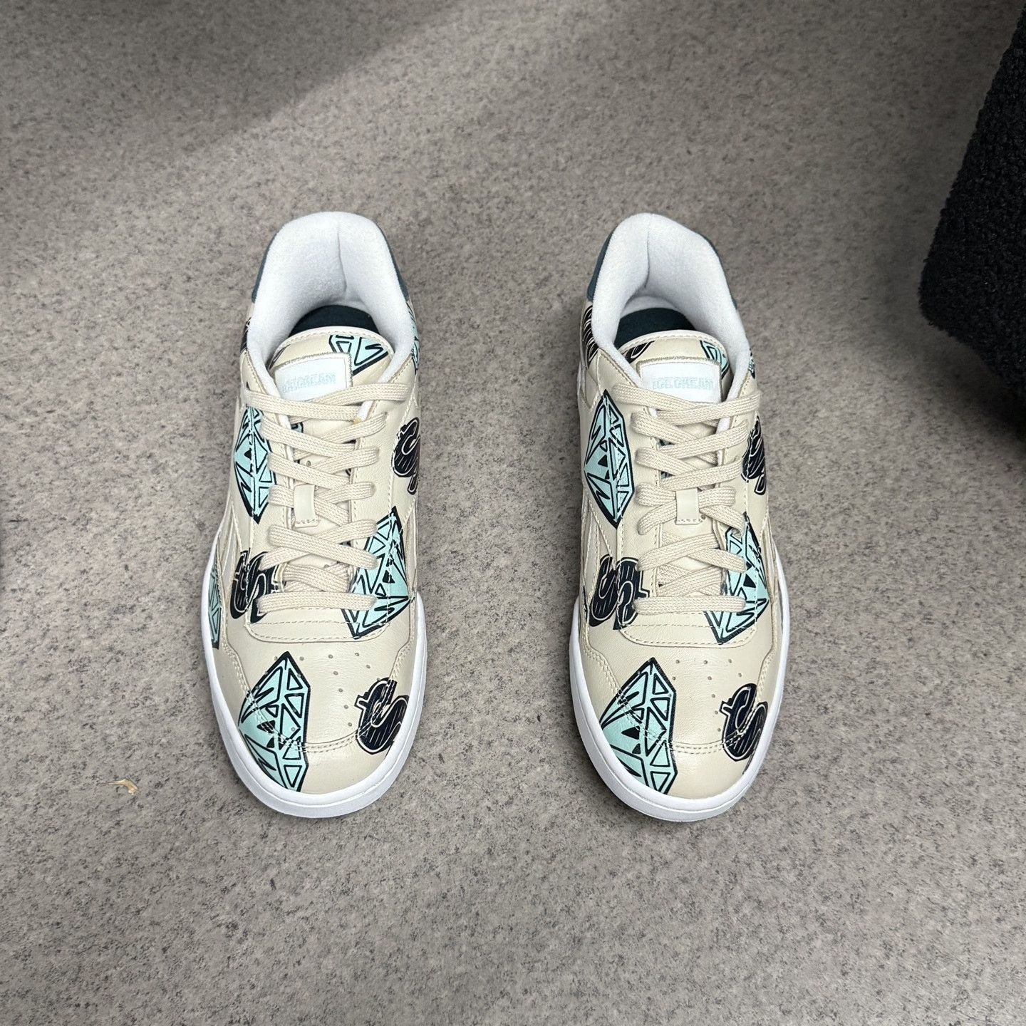 Reebok Reebok BB4000 X Diamond Ice Cream Size US 9.5 / EU 42-43 - 5 Thumbnail