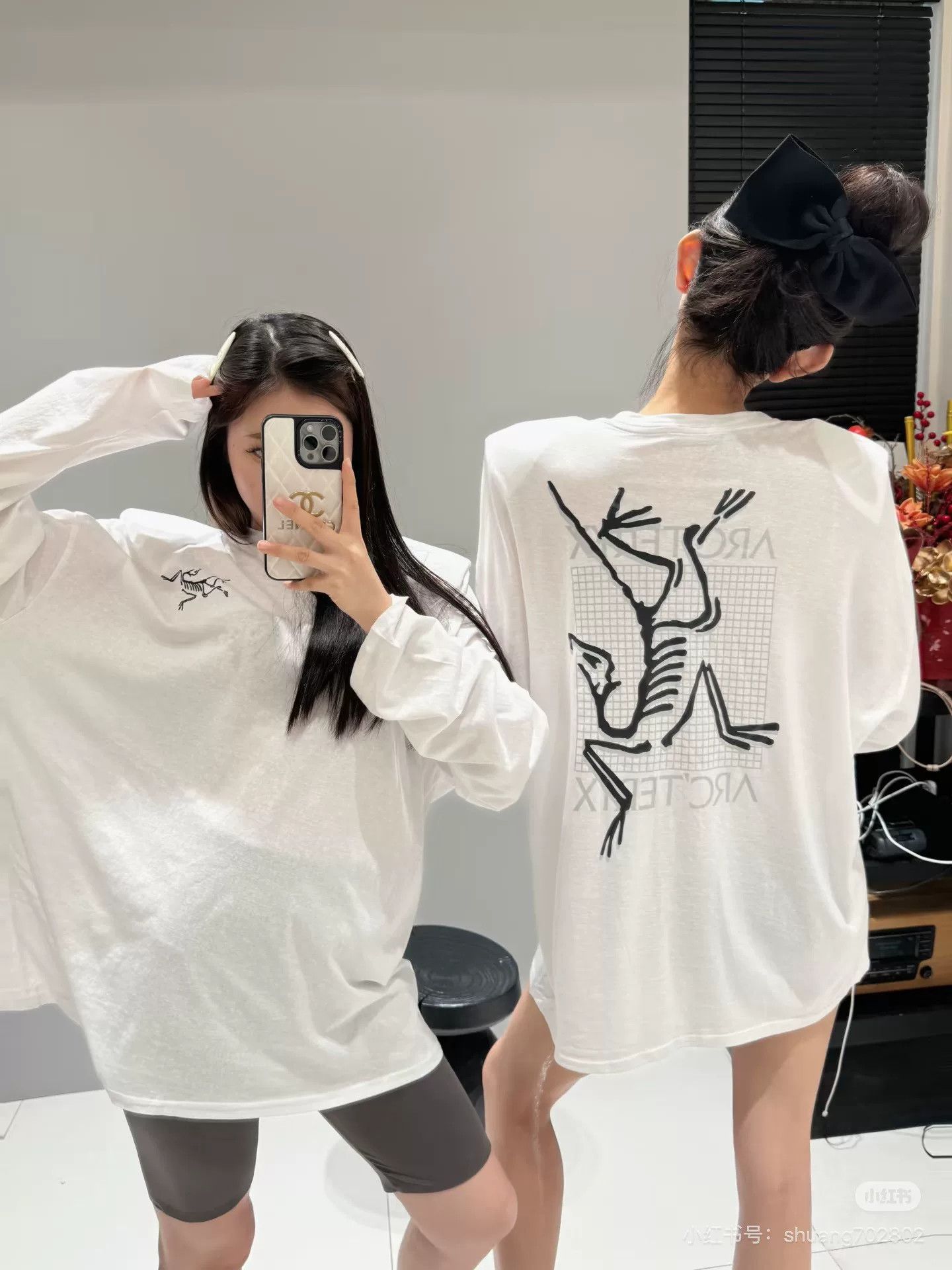 Arc'teryx Arcteryx Multi Bird White Short Sleeve Size US L / EU 52-54 / 3 - 9 Thumbnail