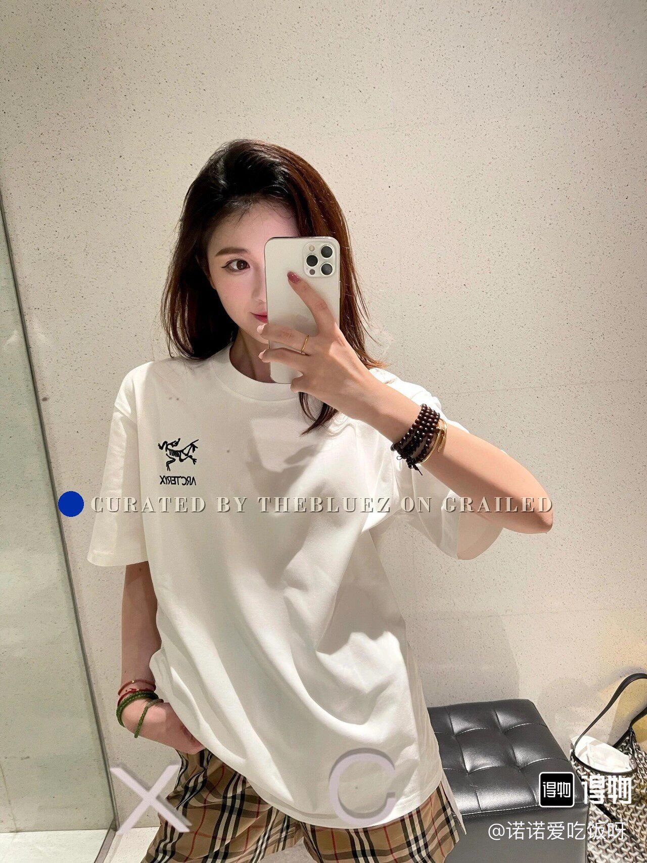 Arc'teryx Arcteryx Multi Bird White Short Sleeve Size US L / EU 52-54 / 3 - 5 Thumbnail