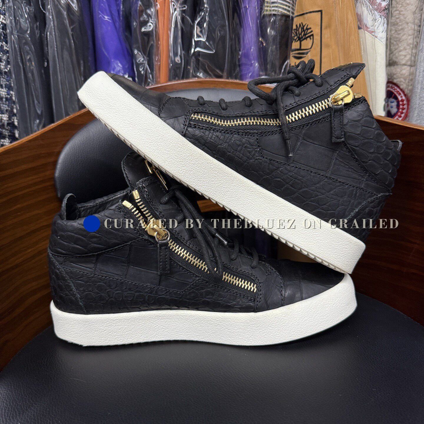 Giuseppe Zanotti Giuseppe Zanotti GZ Crocodile Leather Casual Shoes Size US 8.5 / EU 41-42 - 7 Thumbnail