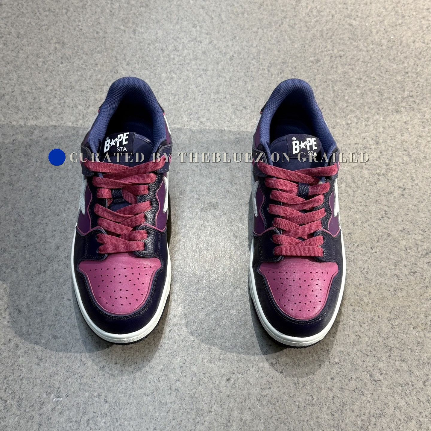 Adidas Bapesta SK8 Purple Sneakers Size US 10 / EU 43 - 5 Thumbnail