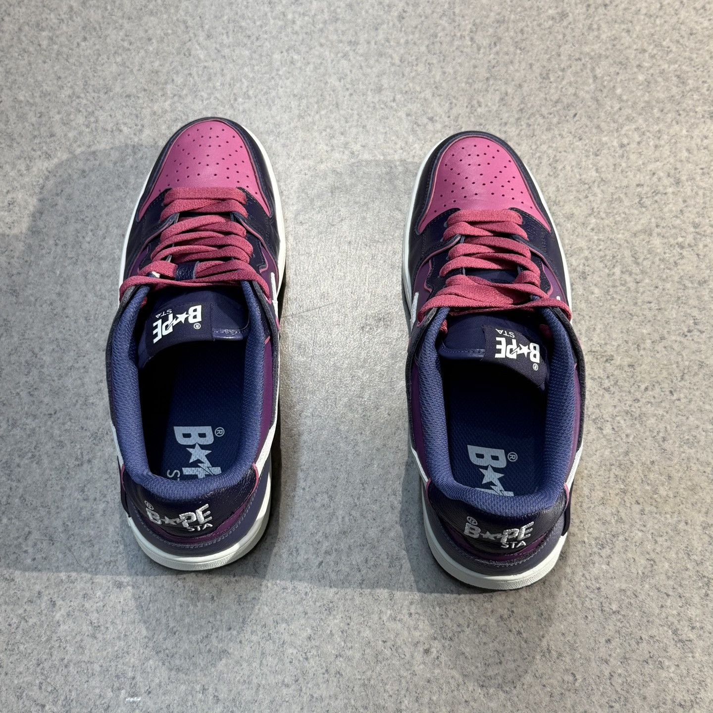 Adidas Bapesta SK8 Purple Sneakers Size US 10 / EU 43 - 8 Thumbnail
