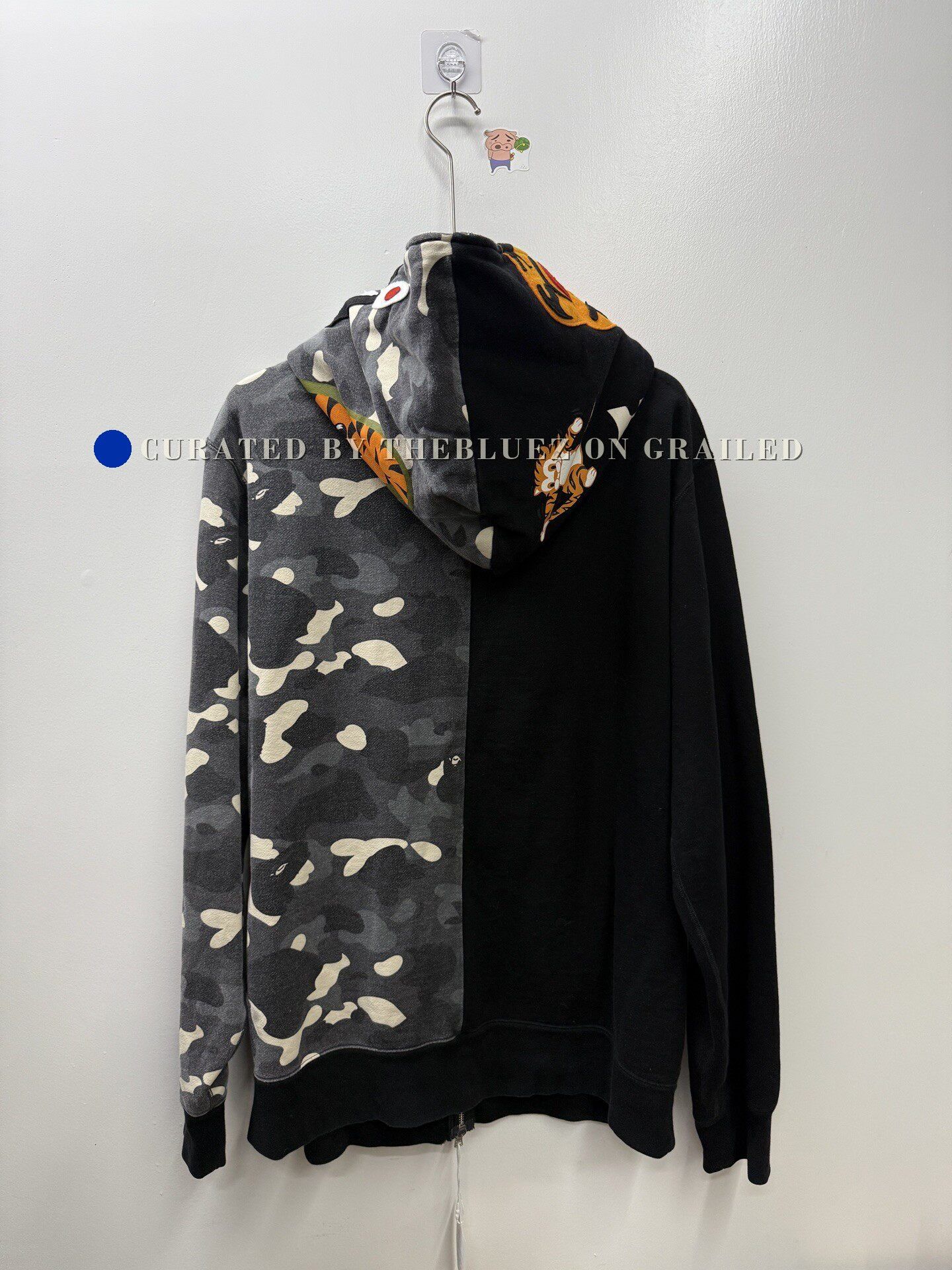 Bape Bape Limited WGM Gray Camo Shark Jacket Size US XXL / EU 58 / 5 - 4 Thumbnail