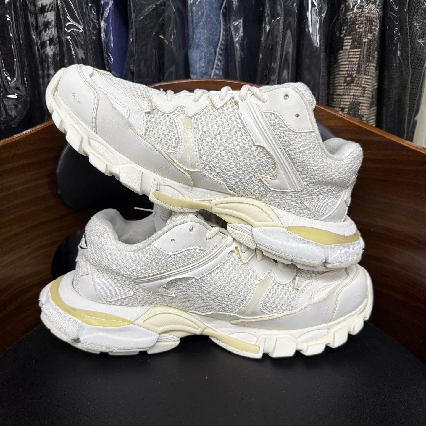 Balenciaga Balenciaga Track 3.0 White Nylon Size US 9 / EU 42 - 7 Thumbnail
