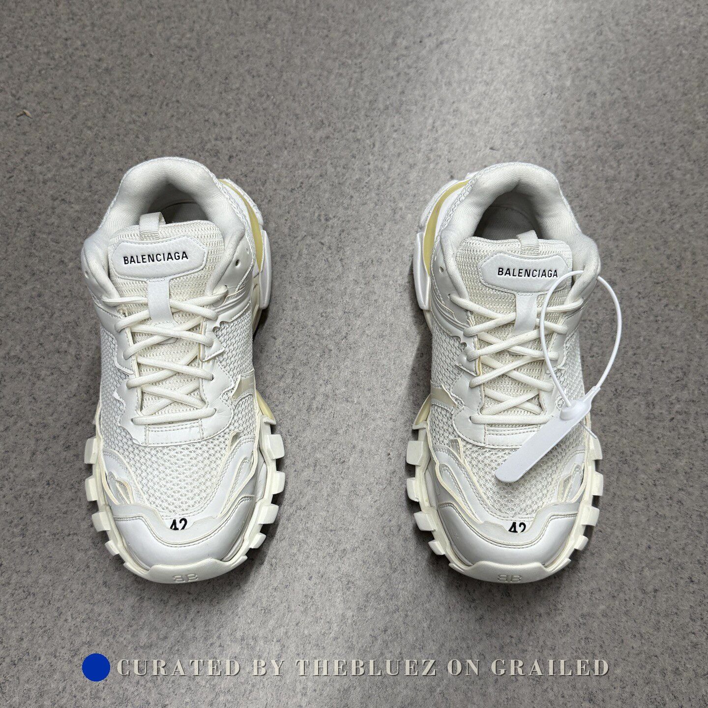 Balenciaga Balenciaga Track 3.0 White Nylon Size US 9 / EU 42 - 5 Thumbnail