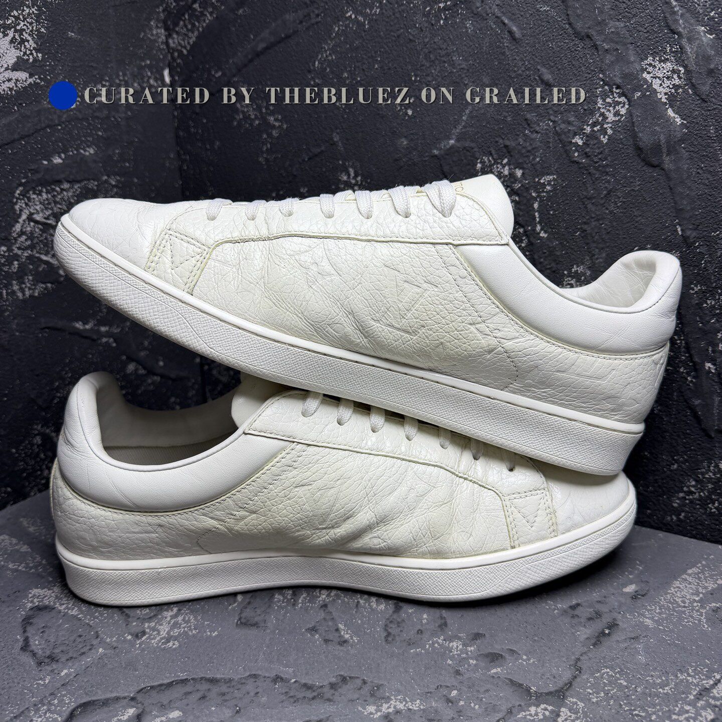 Louis Vuitton Louis Vuitton White Monogram Sneakers Size US 8 / EU 41 - 5 Thumbnail
