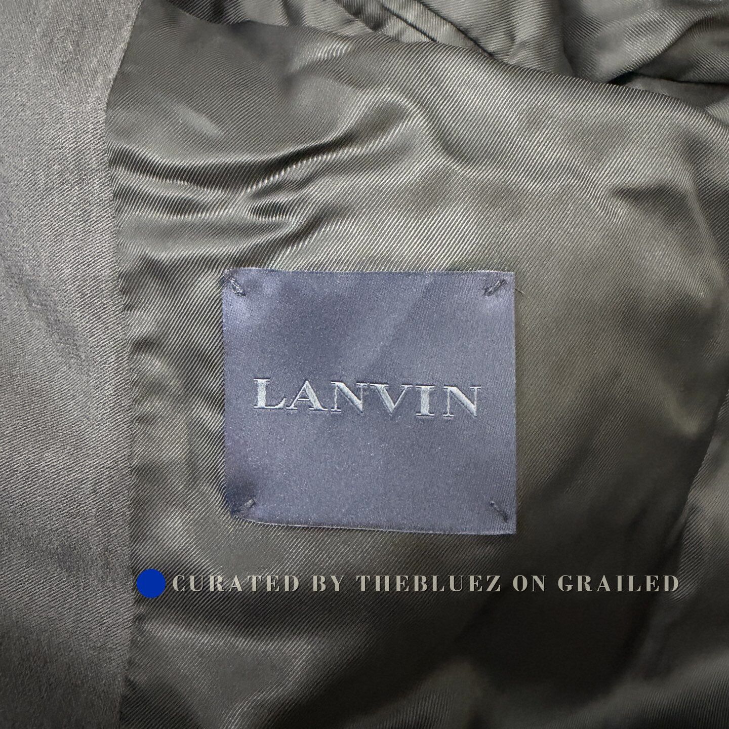 Lanvin LANVIN Gray-Blue Suit Jacket Size US S / EU 44-46 / 1 - 3 Thumbnail