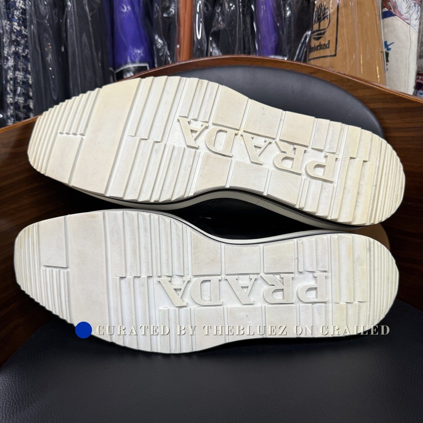 Prada Prada Black Carved Platform Shoes Size US 12 / IT 42 - 9 Thumbnail