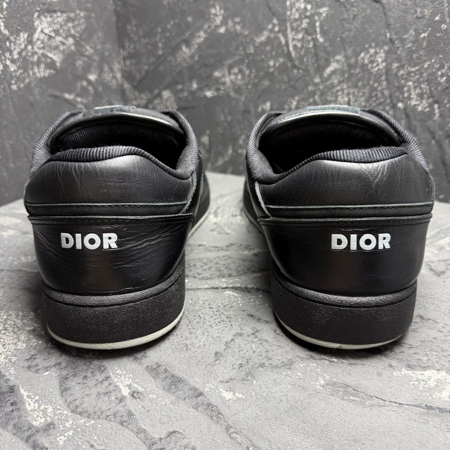 Dior Dior B27 Black Monogram Sneakers Size US 11 / EU 44 - 3 Thumbnail