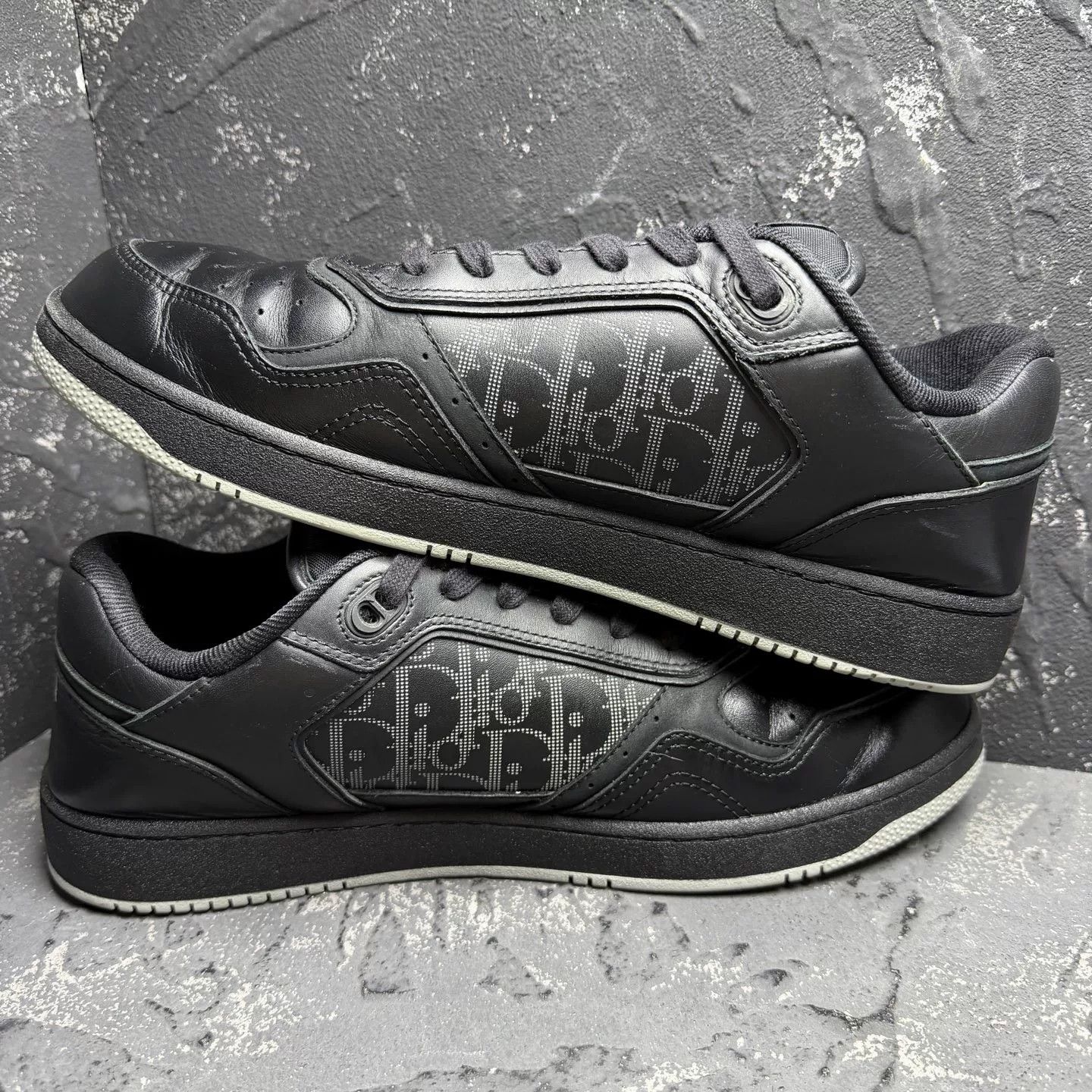 Dior Dior B27 Black Monogram Sneakers Size US 11 / EU 44 - 5 Thumbnail