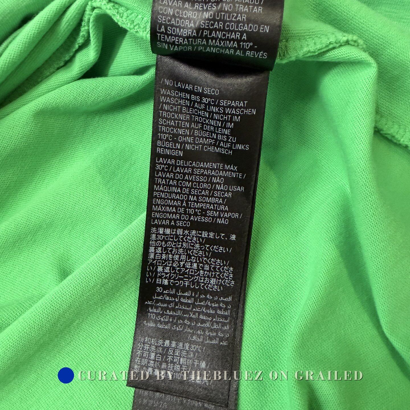 Balenciaga Balenciaga Green Cola Short Sleeve Size US XS / EU 42 / 0 - 4 Thumbnail