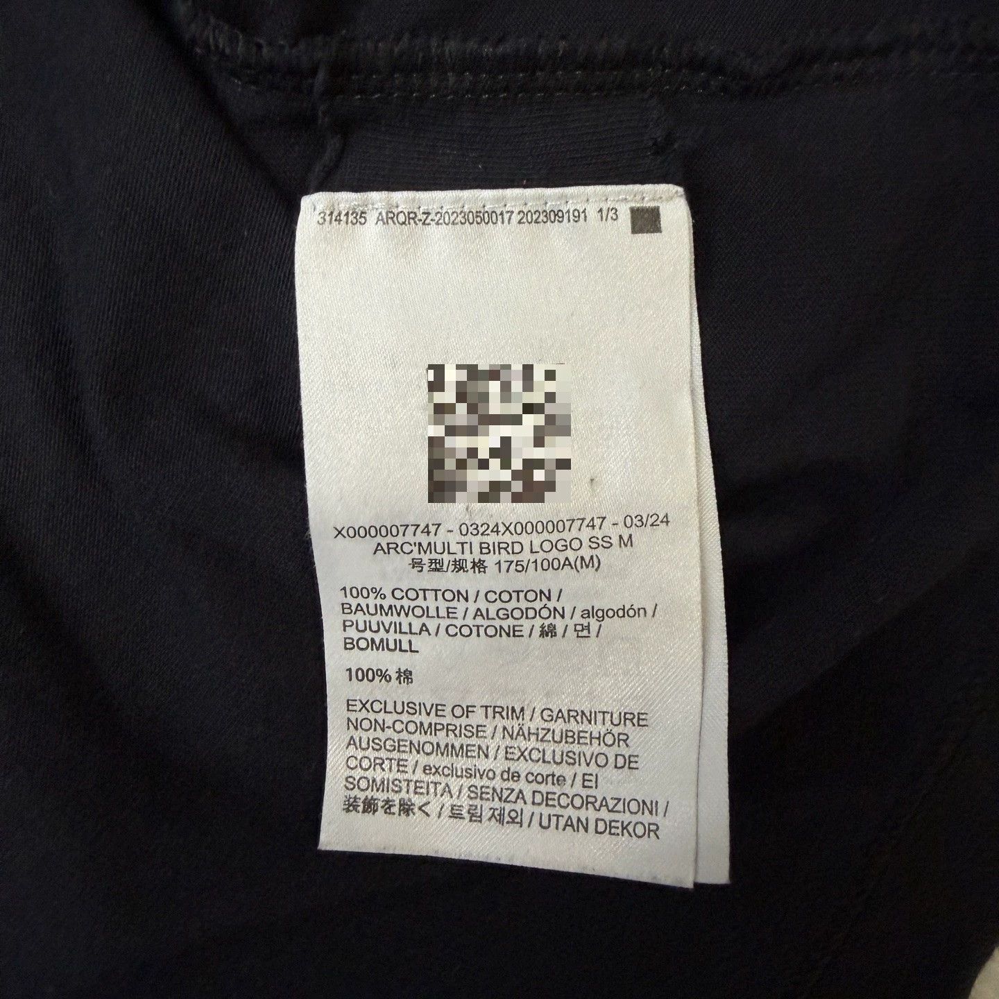 Arc'teryx Arcteryx Black Orange Logo Print Short-Sleeve Size US M / EU 48-50 / 2 - 4 Thumbnail
