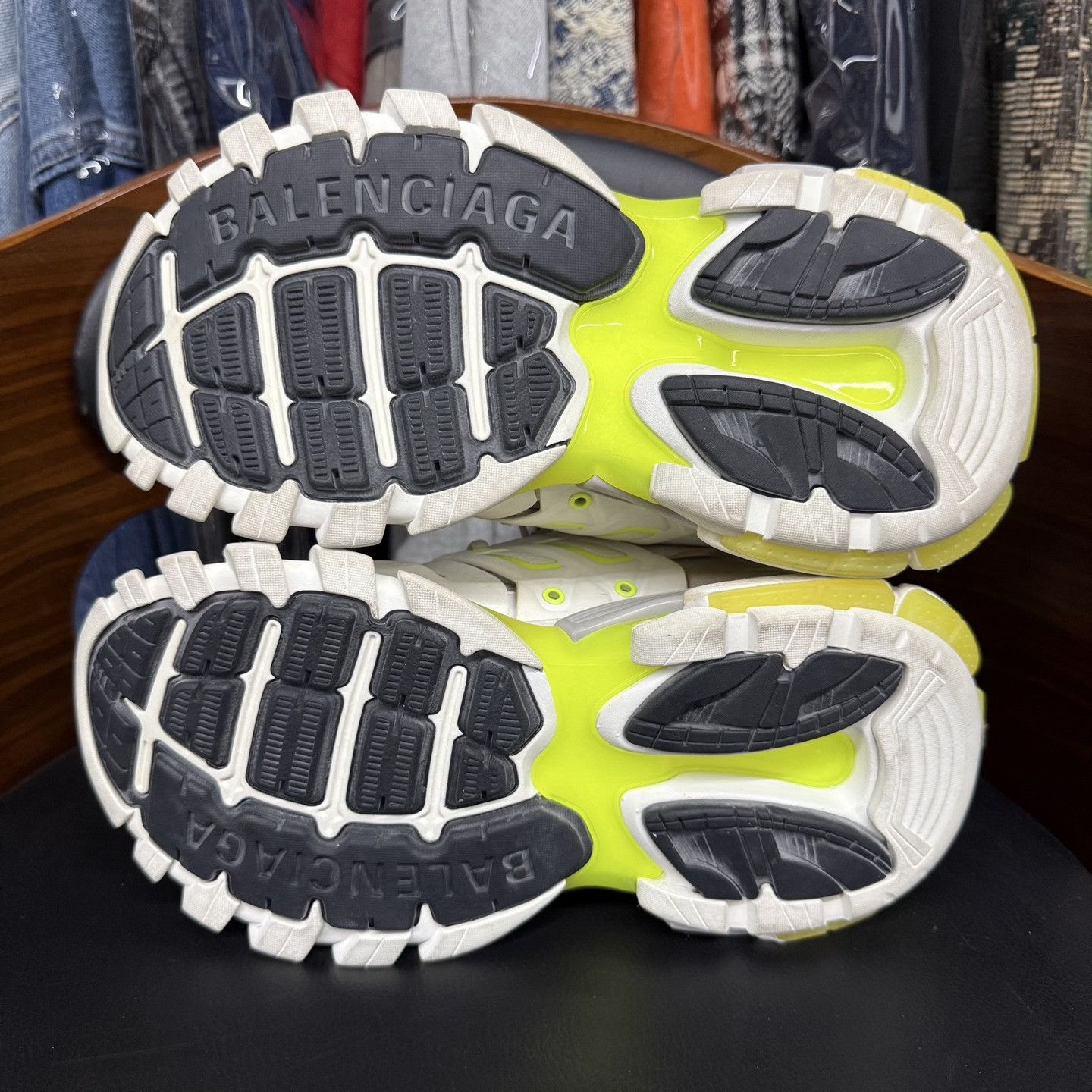 Balenciaga Balenciaga Track White Green Distressed Size US 5 / IT 35 - 9 Thumbnail
