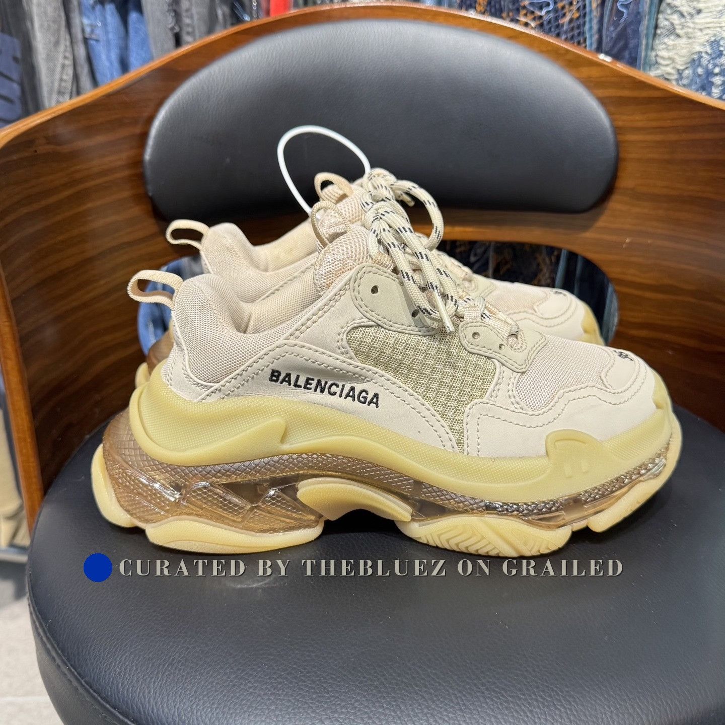 Balenciaga Balenciaga Triples Milk Tea Size US 5 / IT 35 - 4 Thumbnail