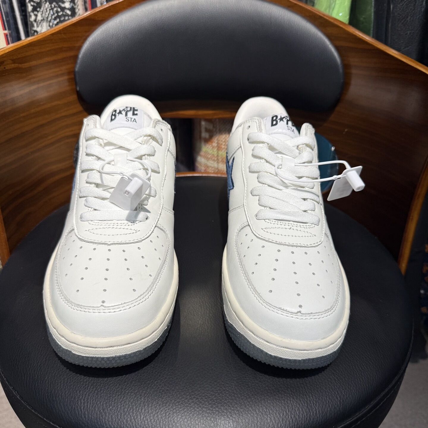 Adidas Bapesta X 2Ful Collaboration White Blue Size US 10 / EU 43 - 2 Thumbnail