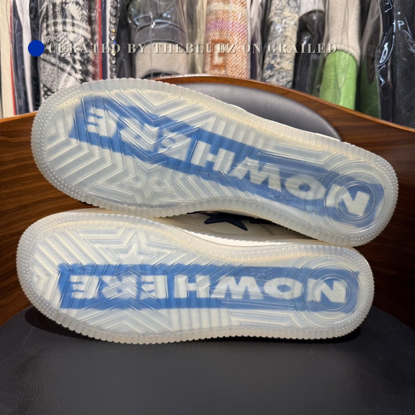 Adidas Bapesta X 2Ful Collaboration White Blue Size US 10 / EU 43 - 8 Thumbnail