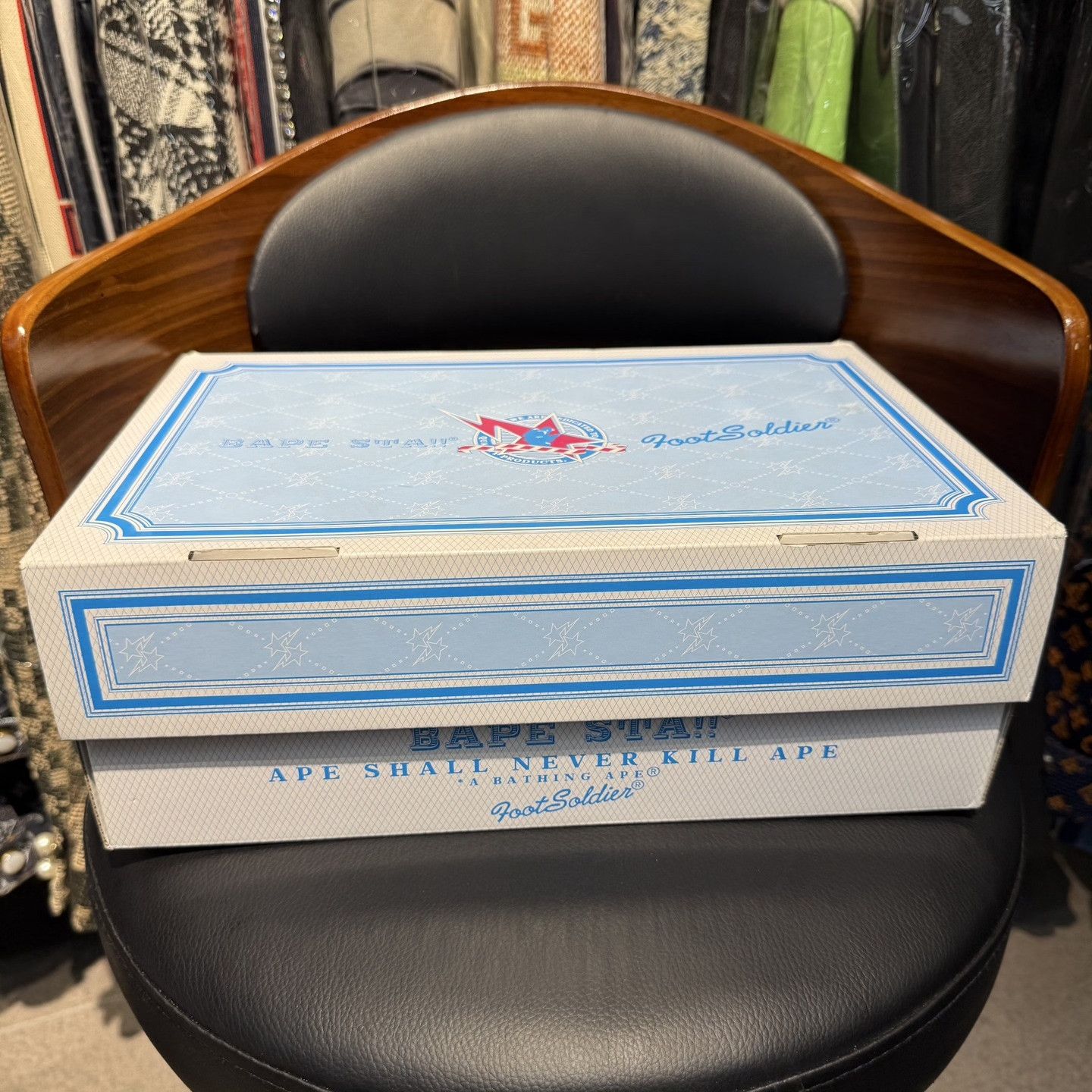 Adidas Bapesta X 2Ful Collaboration White Blue Size US 10 / EU 43 - 9 Thumbnail