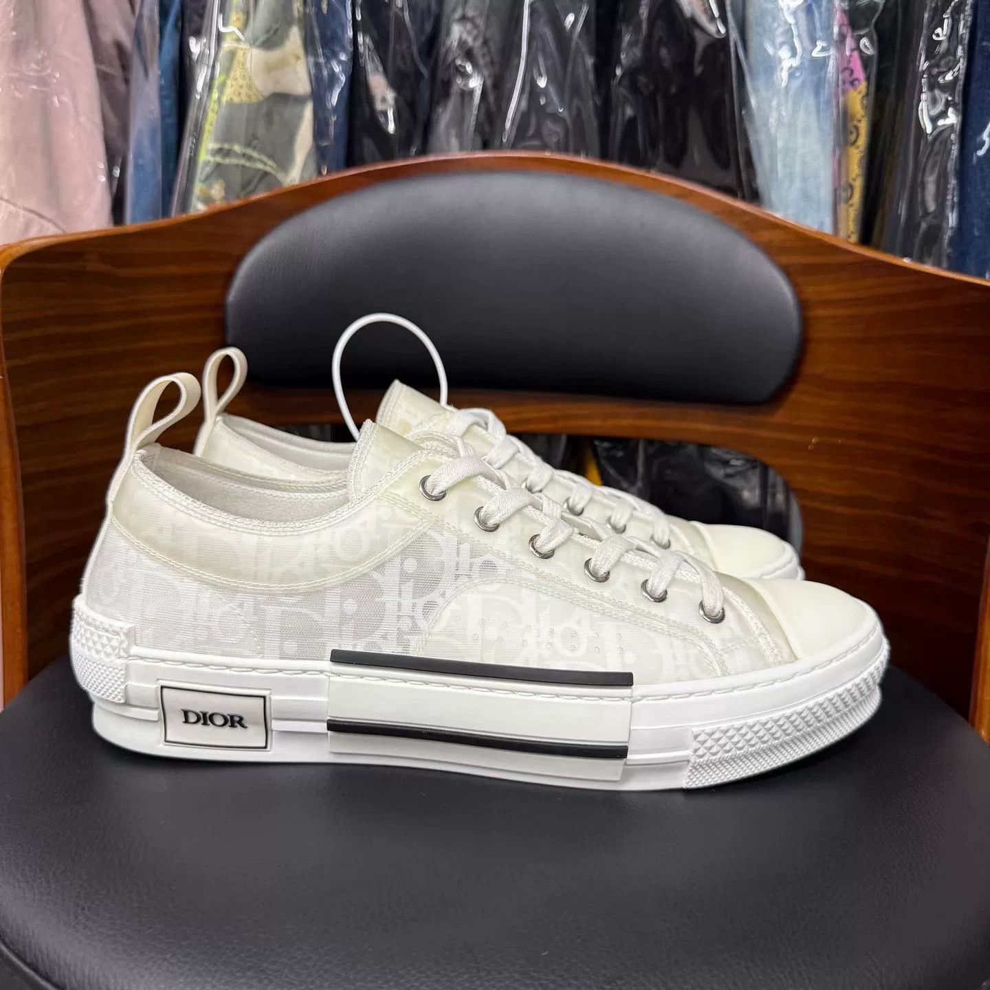 Dior Dior B23 White Sneakers Size US 9 / EU 42 - 4 Thumbnail