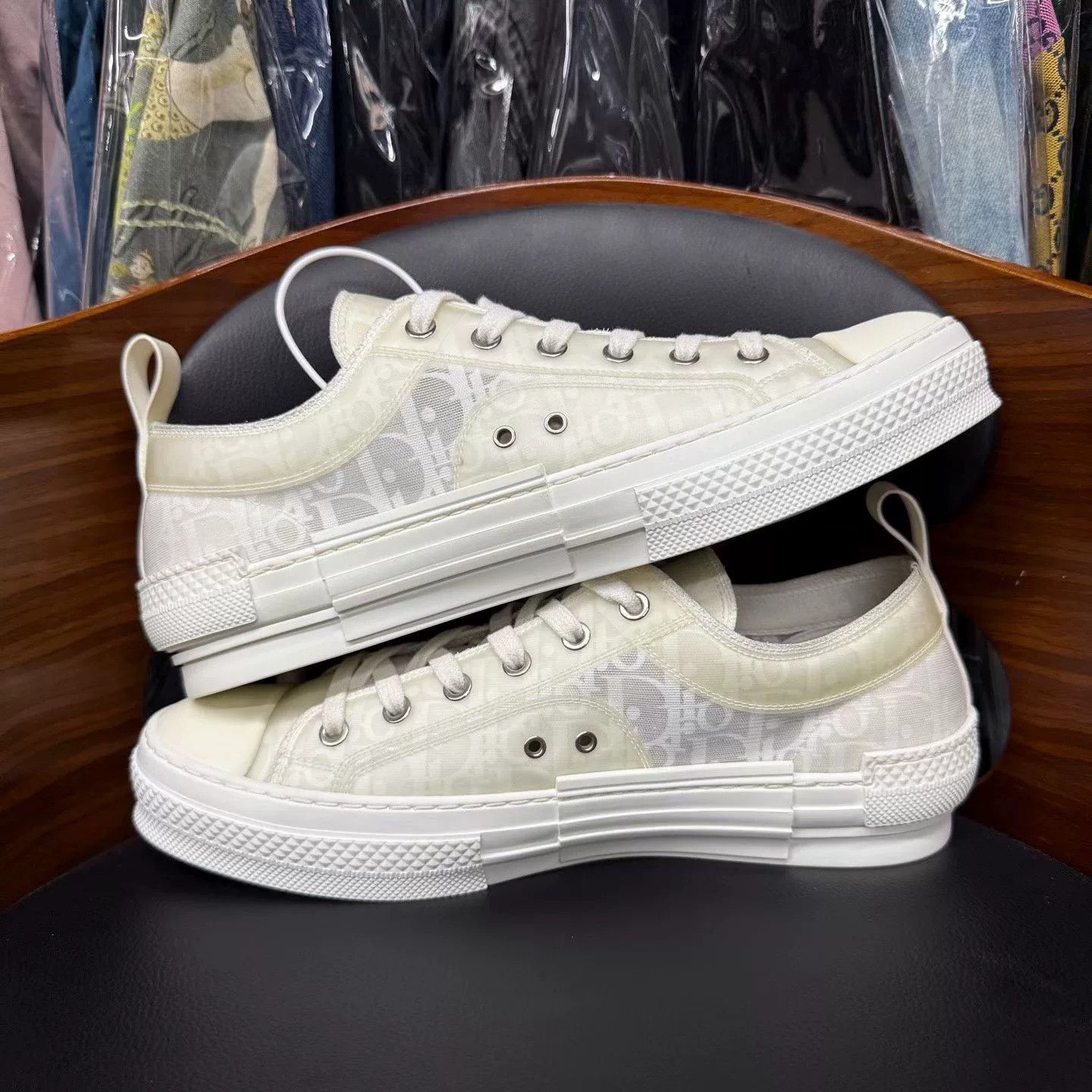 Dior Dior B23 White Sneakers Size US 9 / EU 42 - 7 Thumbnail