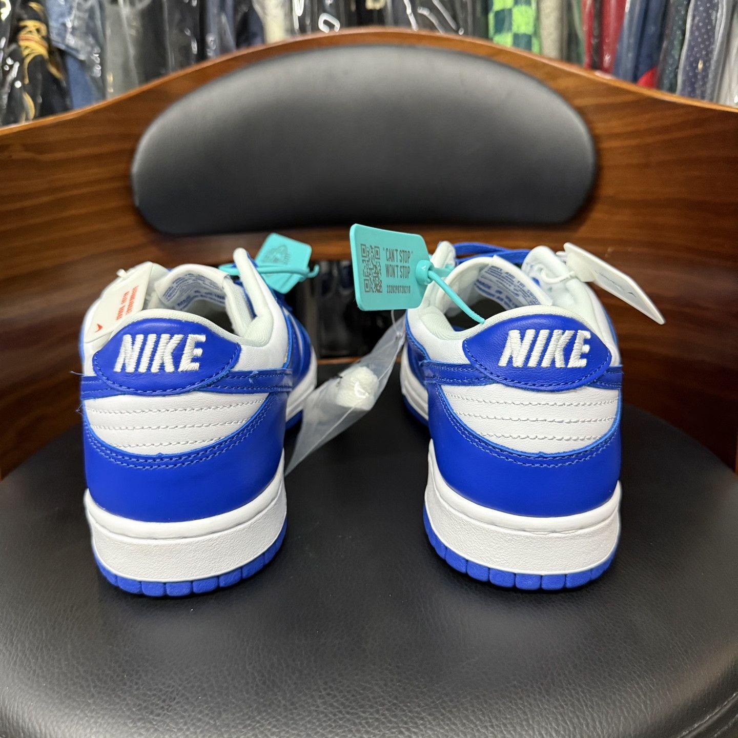 Nike Dunk Kentucky Sky Blue White Size US 10 / EU 43 - 3 Thumbnail