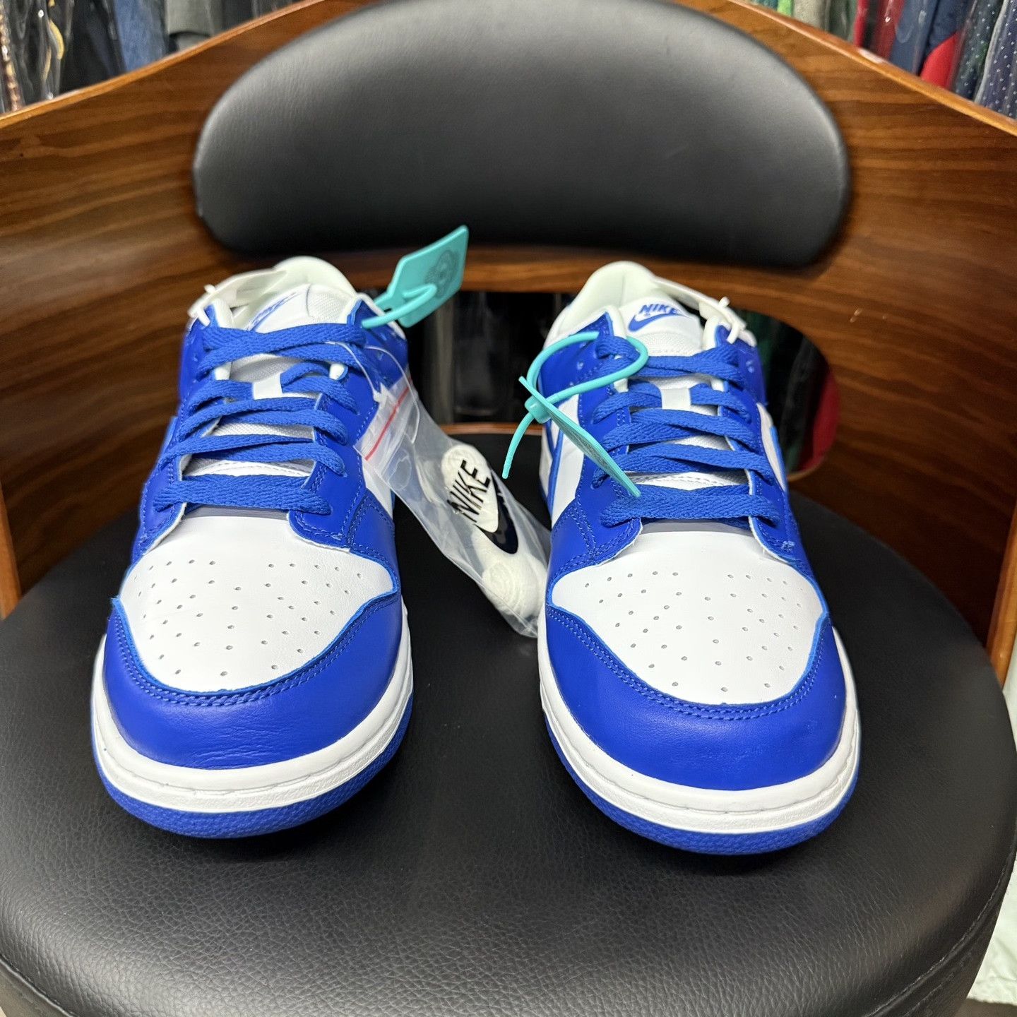 Nike Dunk Kentucky Sky Blue White Size US 10 / EU 43 - 2 Thumbnail
