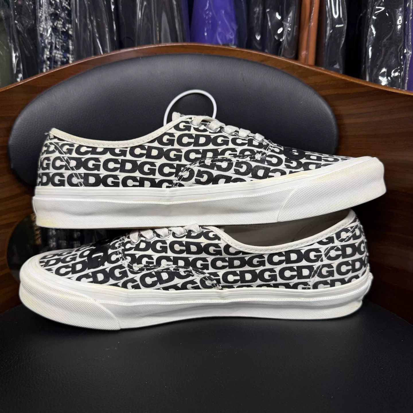 Vans Vans CDG Collaborative All-over Print Size US 11 / EU 44 - 7 Thumbnail
