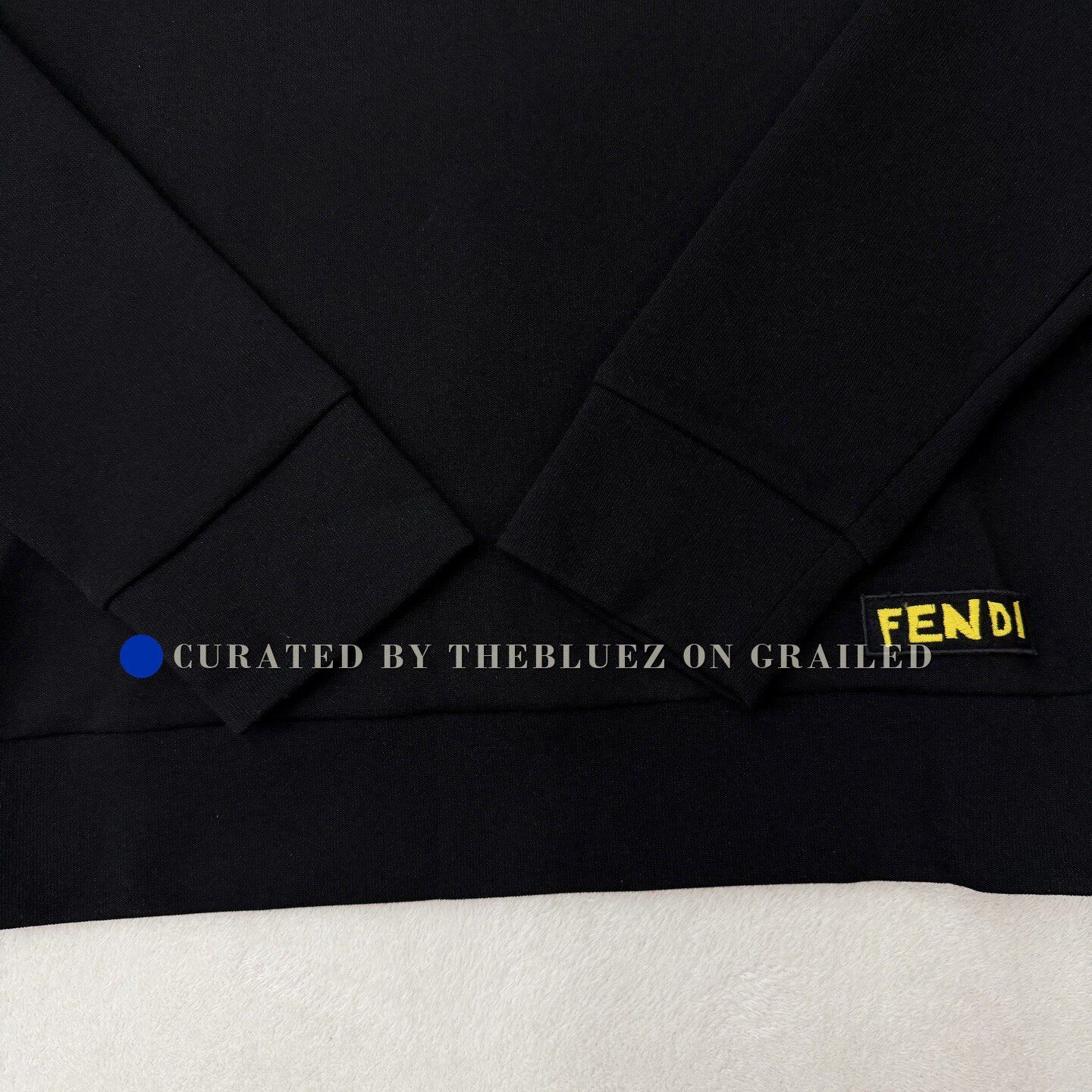 Fendi Fendi Little Monster Black Long Sleeve Size US S / EU 44-46 / 1 - 2 Thumbnail