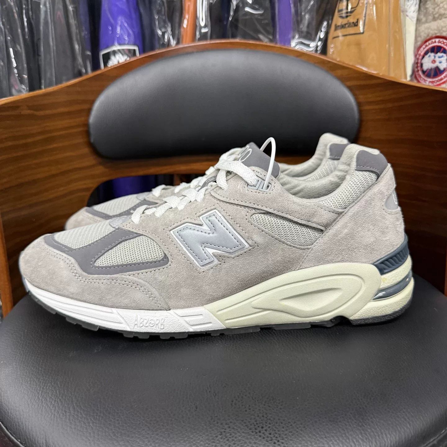 New Balance New Balance 990V2 Original Gray Size US 11 / EU 44 - 6 Thumbnail