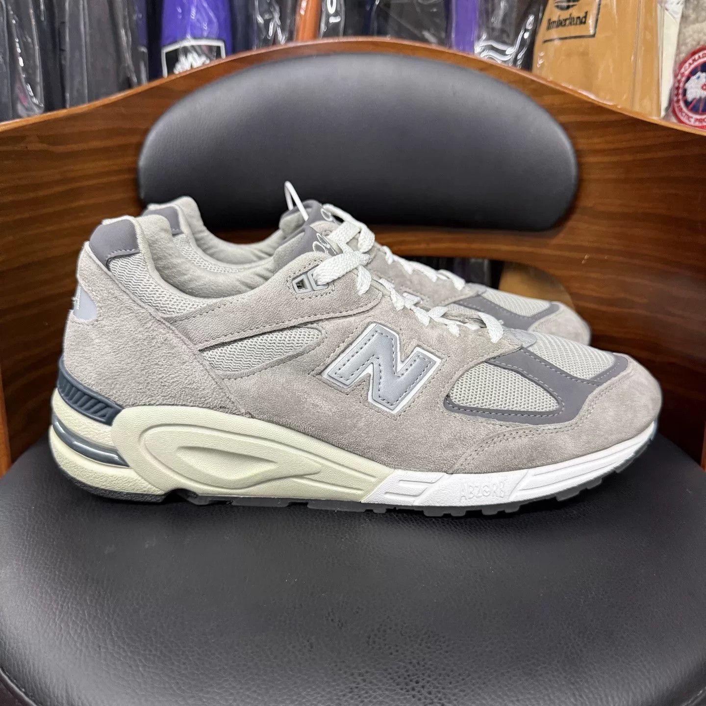 New Balance New Balance 990V2 Original Gray Size US 11 / EU 44 - 4 Thumbnail