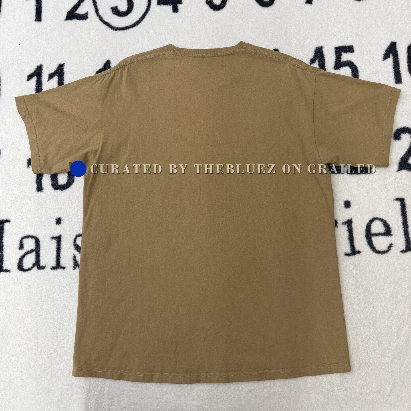Balenciaga Balenciaga Khaki Black Label Printed Tee Size US M / EU 48-50 / 2 - 3 Thumbnail