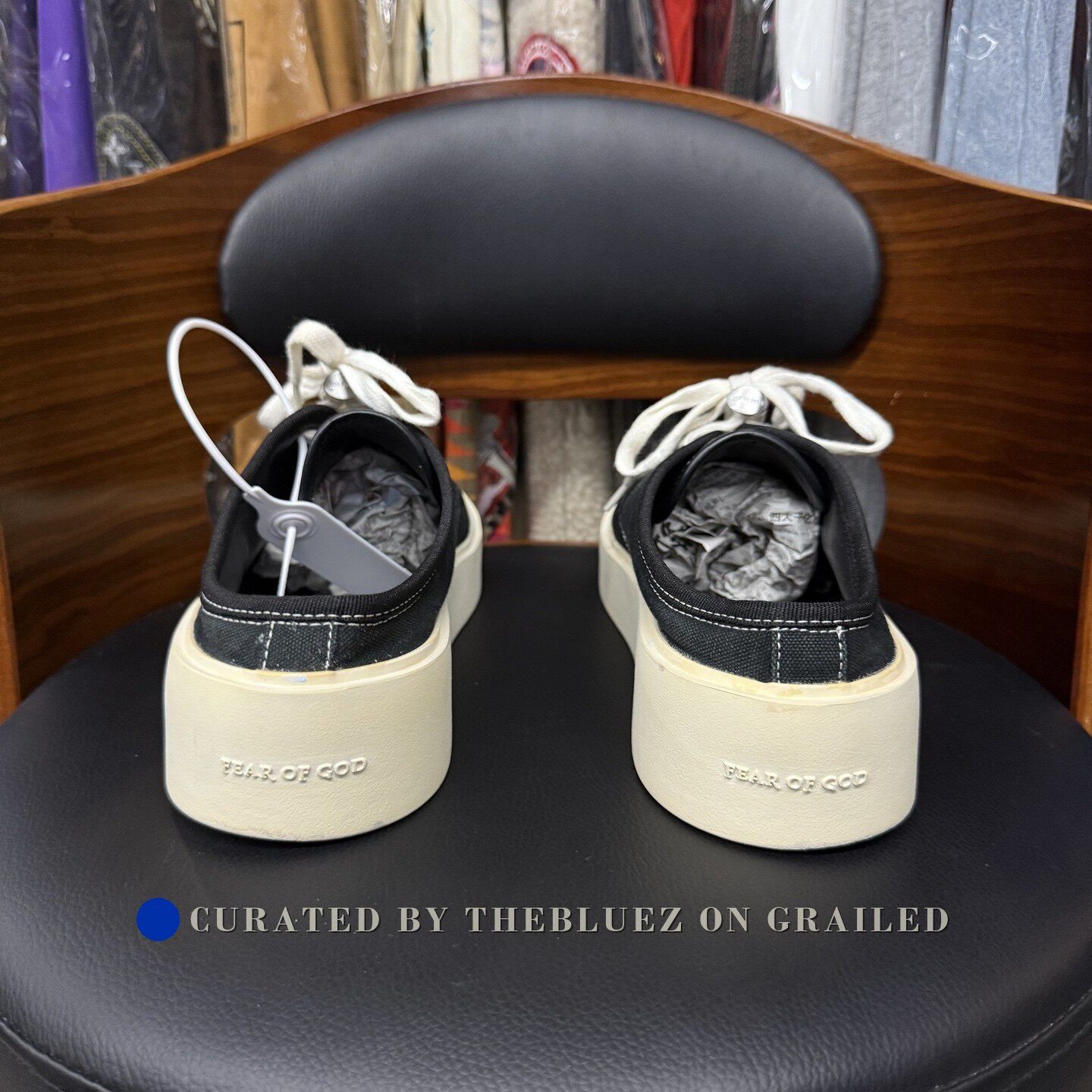 Fear of God Fear of God 101 Black Slip-On Mules Size US 10 / EU 43 - 3 Thumbnail