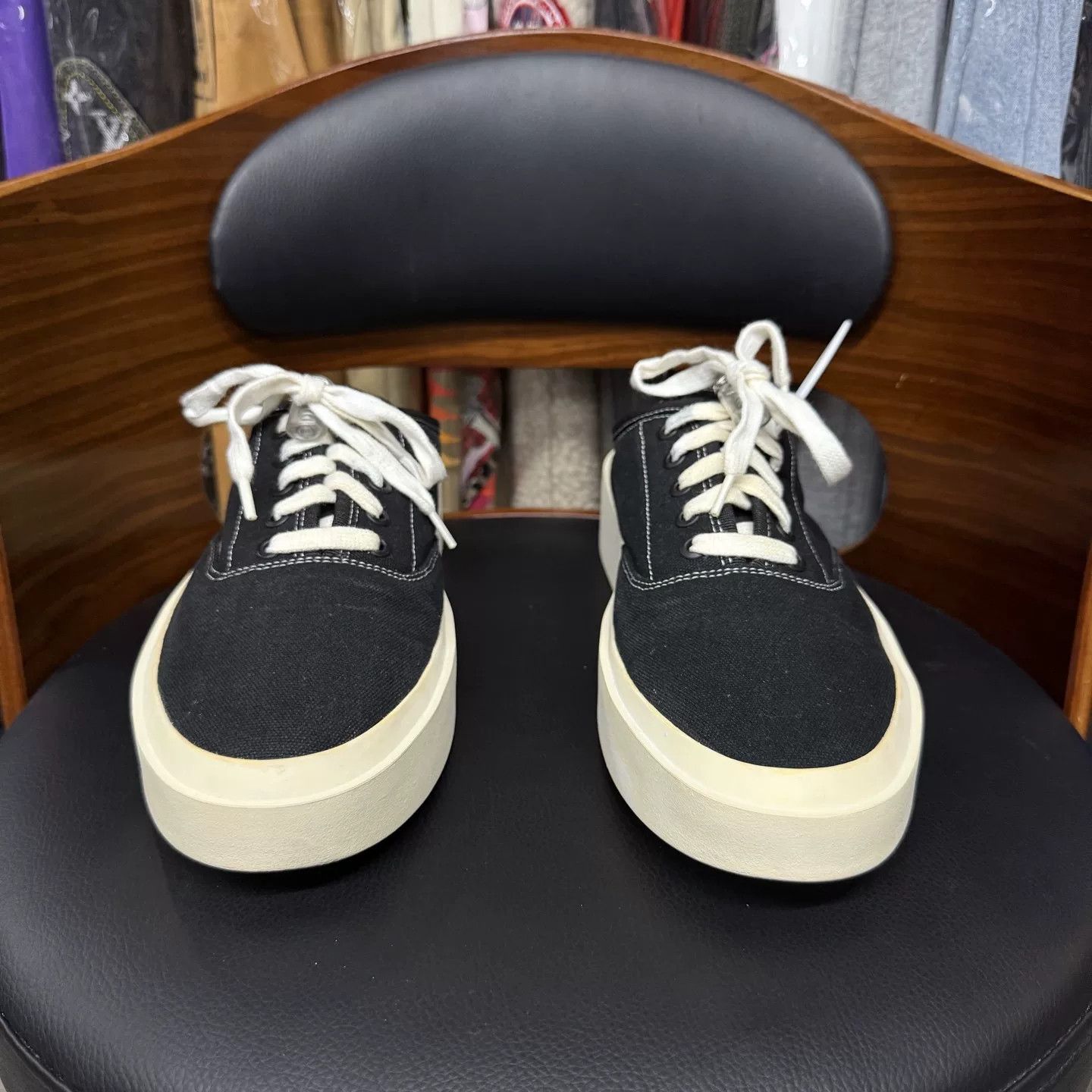 Fear of God Fear of God 101 Black Slip-On Mules Size US 10 / EU 43 - 2 Thumbnail