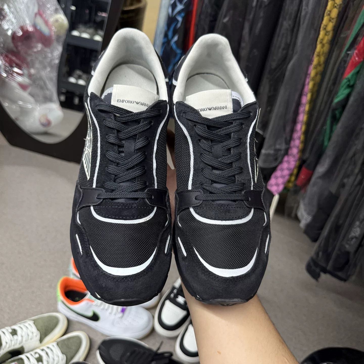 Emporio Armani Emporio Armani Casual Sneakers Size US 10 / EU 43 - 5 Thumbnail