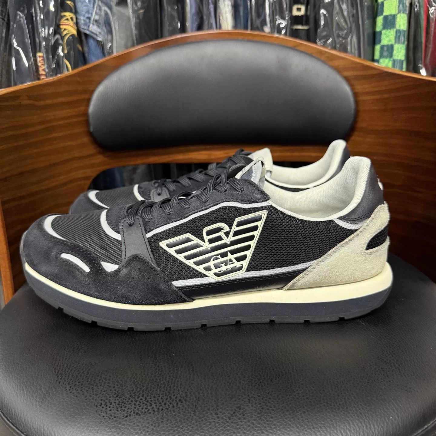 Emporio Armani Emporio Armani Casual Sneakers Size US 10 / EU 43 - 6 Thumbnail